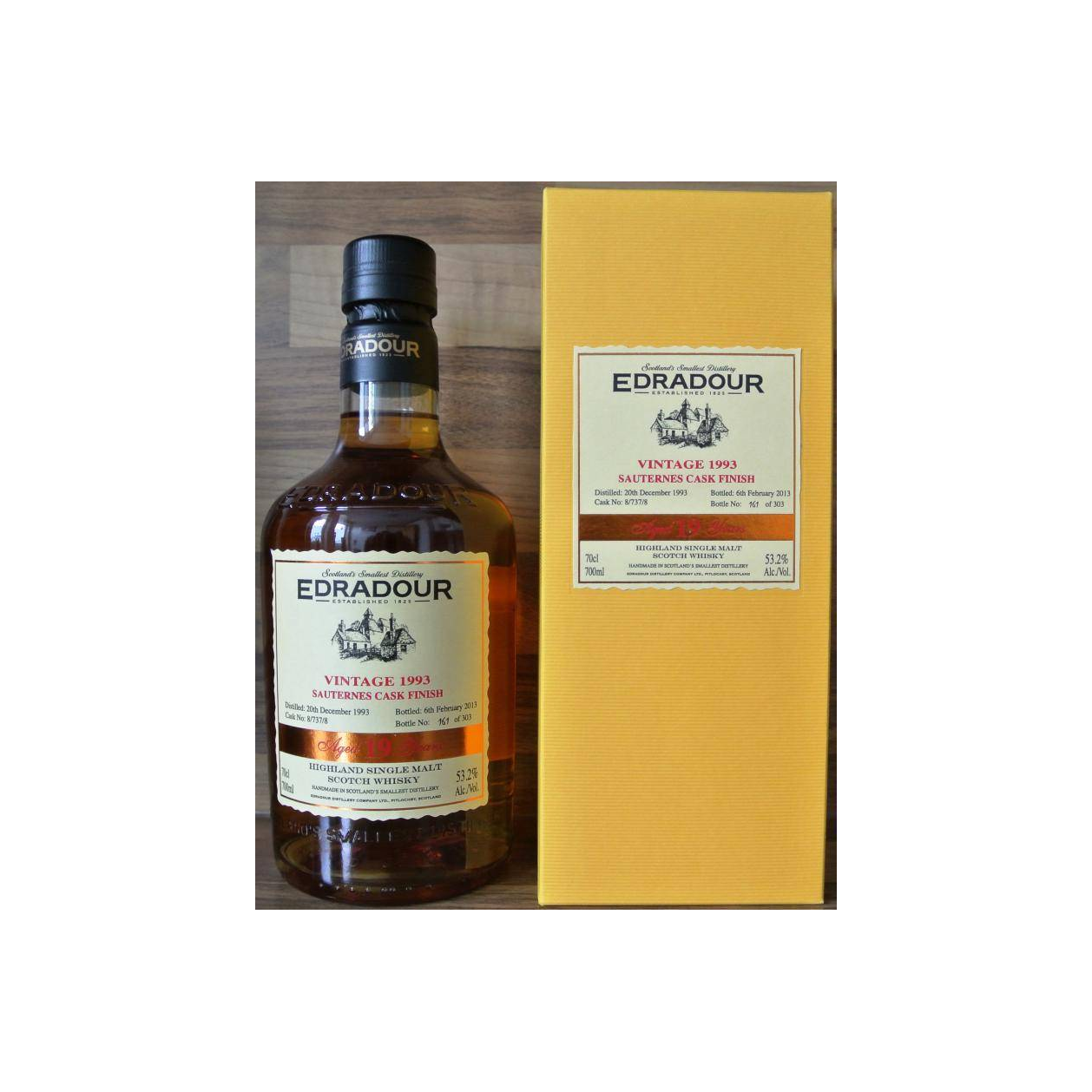 Edradour 1993 19 Years Single Malt Whisky 2