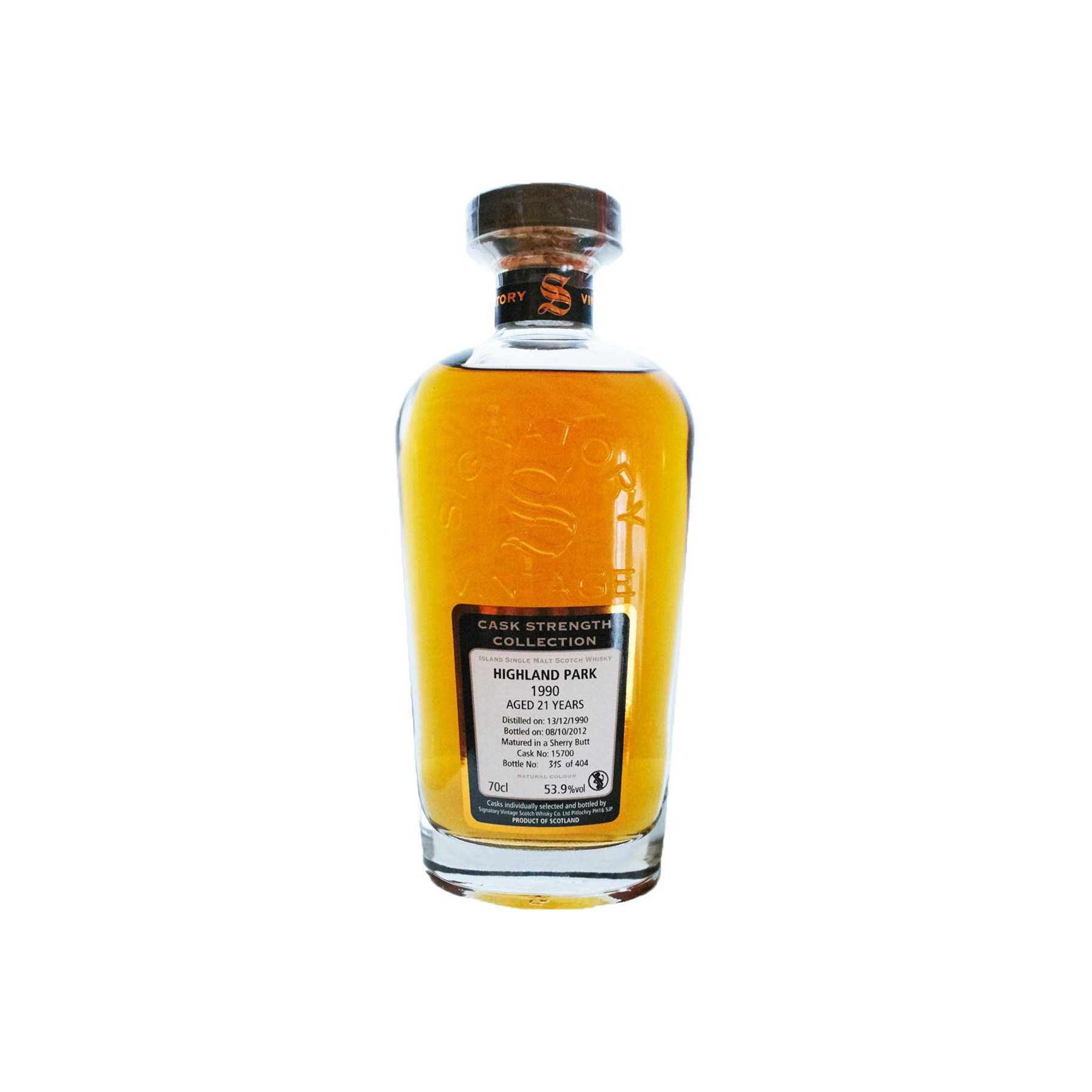 Highland Park Cask Strength Collection 1990 21 Years Single Malt Whisky