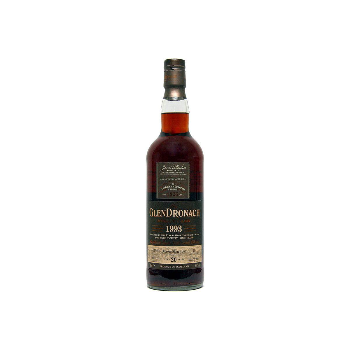 GlenDronach Single Cask 1993 20 Years Single Malt Whisky