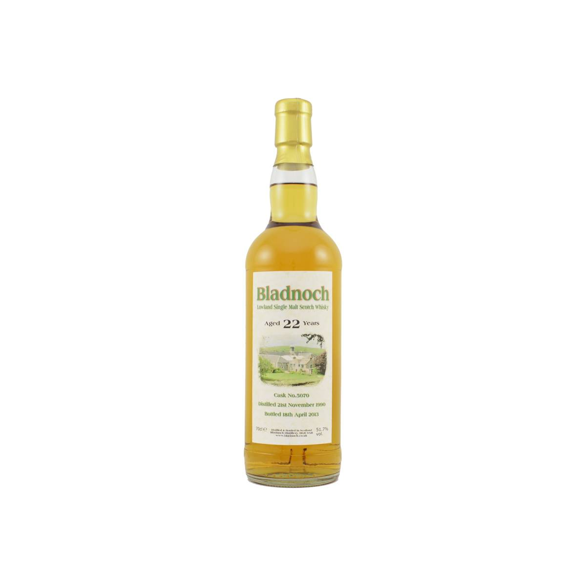 Bladnoch 1990 22 Years Single Malt Whisky