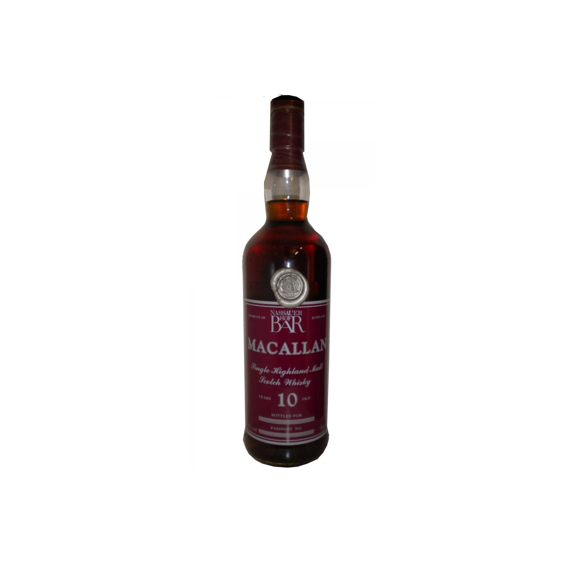 The Macallan 10 Years Single Malt Whisky