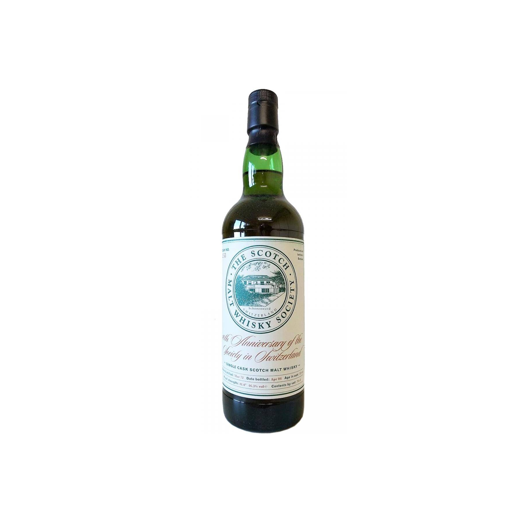 The Scotch Malt Whisky Society 1972 32 Years Single Malt Whisky