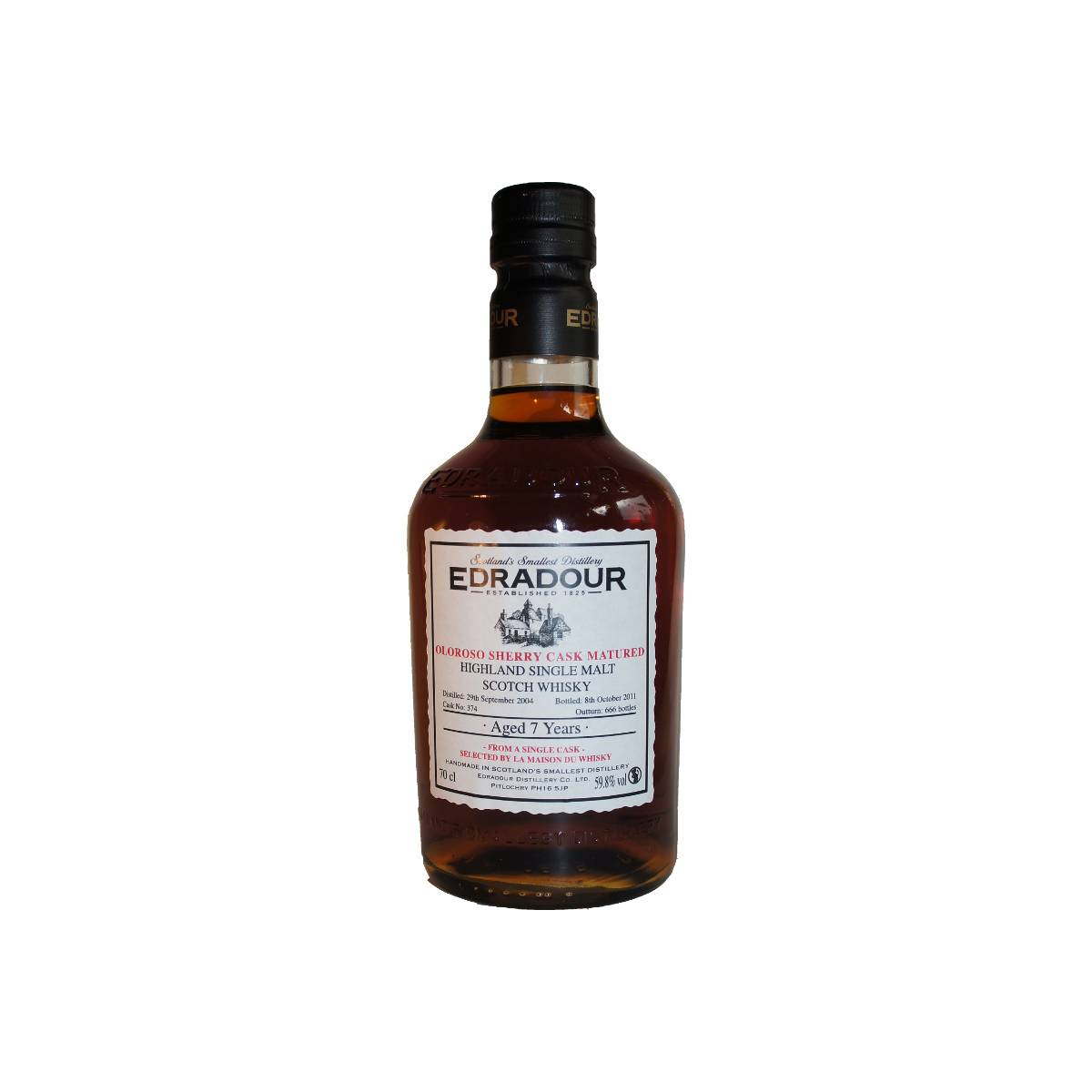 Edradour 2004 7 Years Single Malt Whisky