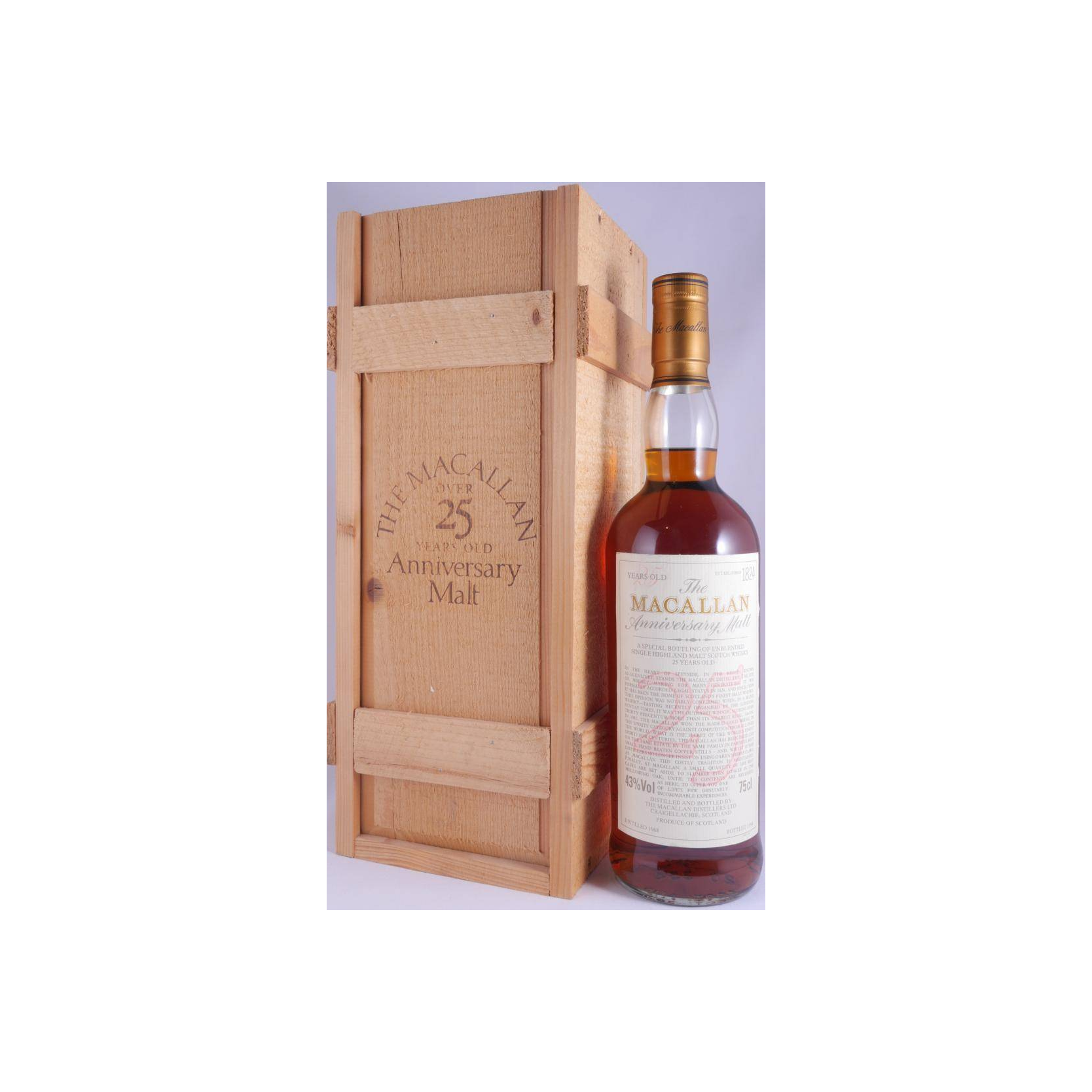 The Macallan 1968 25 Years Single Malt Whisky 2