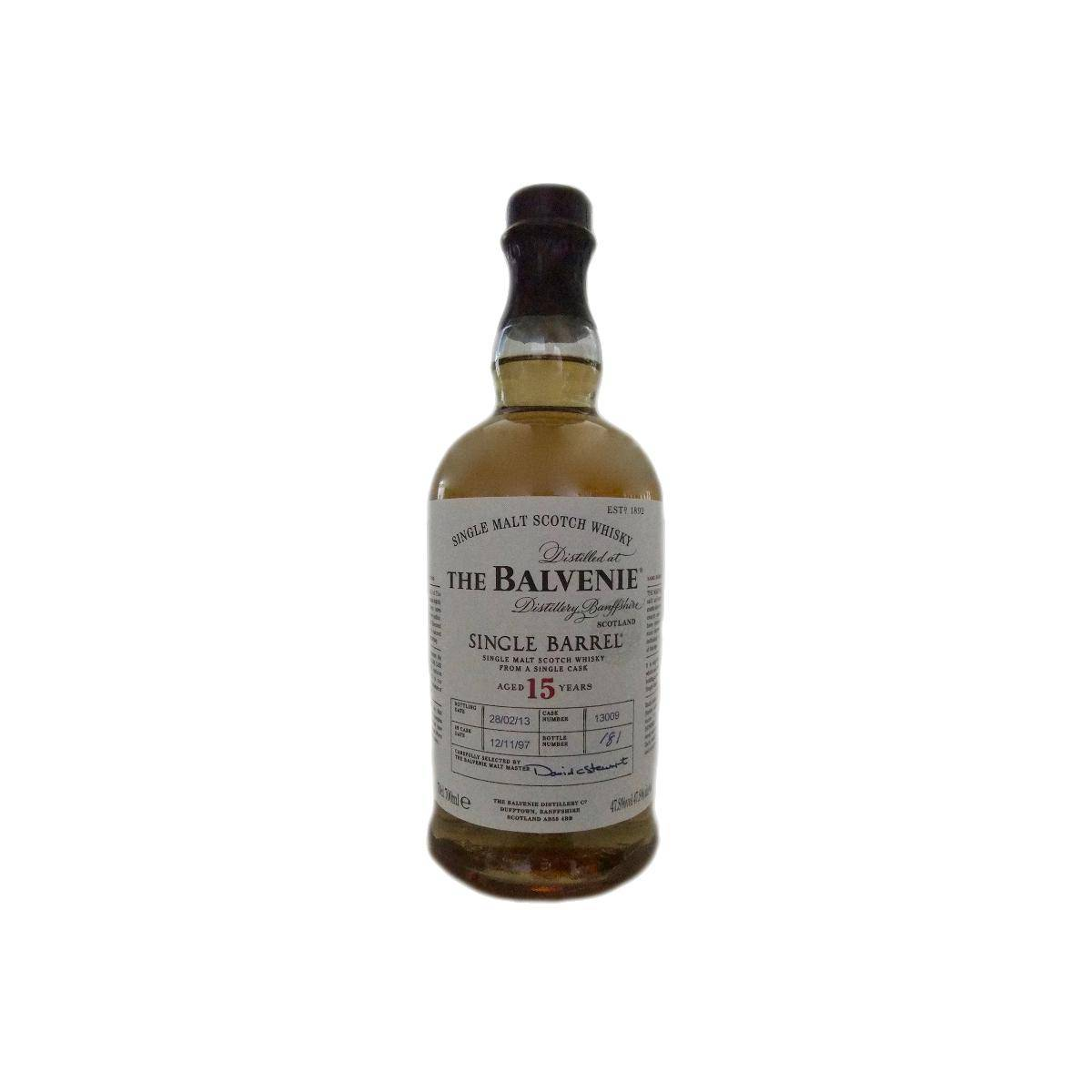 The Balvenie Single Cask 1997 15 Years Single Malt Whisky