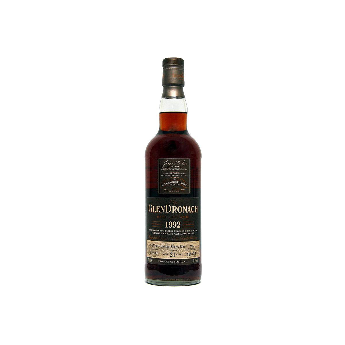 GlenDronach Single Cask 1992 21 Years Single Malt Whisky