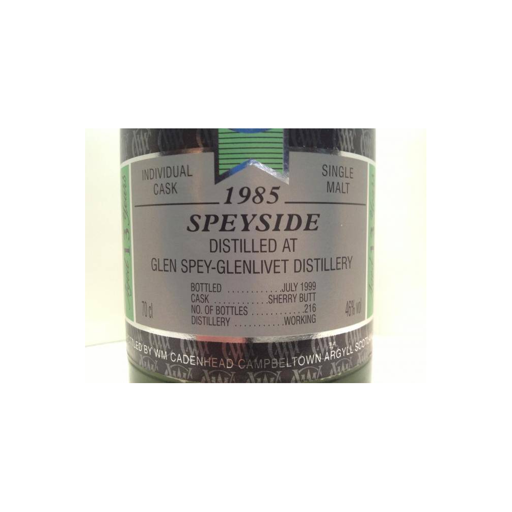 Glen Spey 1985 13 Years Single Malt Whisky 3