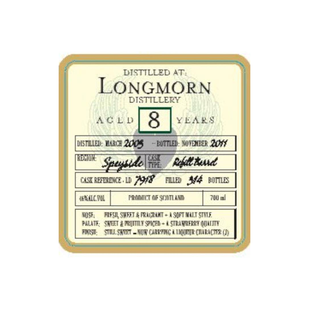 Longmorn 2003 8 Years Single Malt Whisky 2