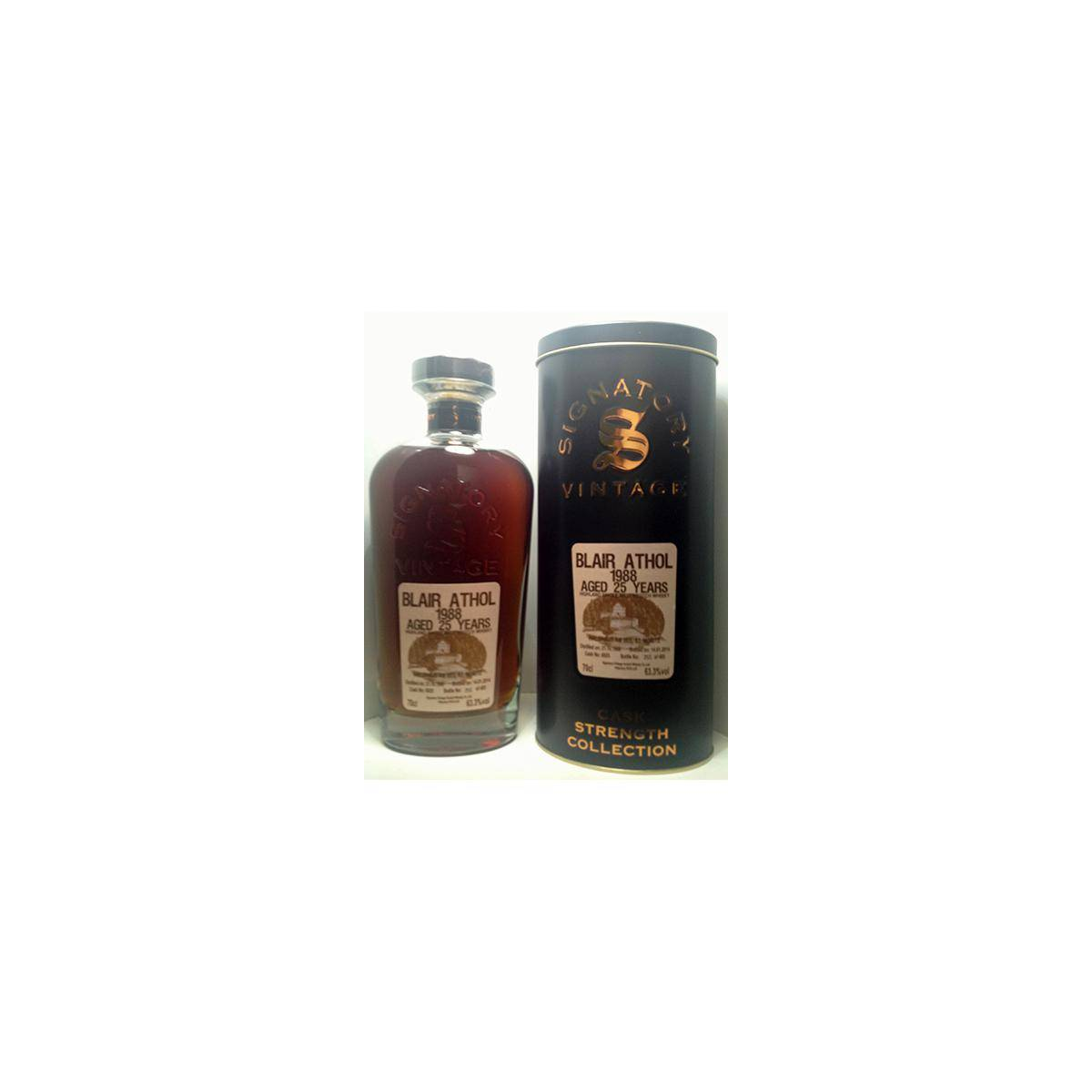 Blair Athol Cask Strength Collection 1988 25 Years Single Malt Whisky 3
