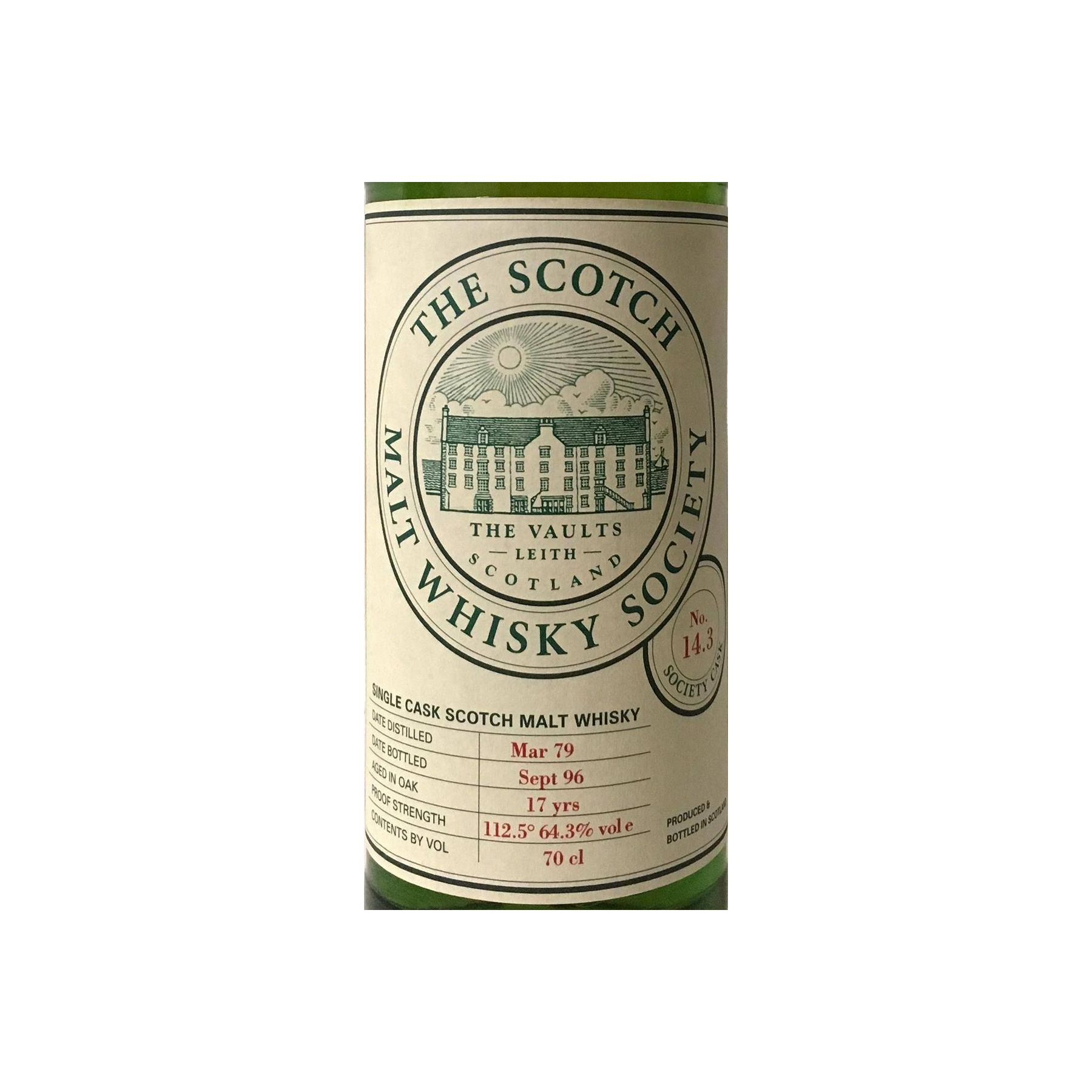The Scotch Malt Whisky Society 1979 17 Years Single Malt Whisky 2