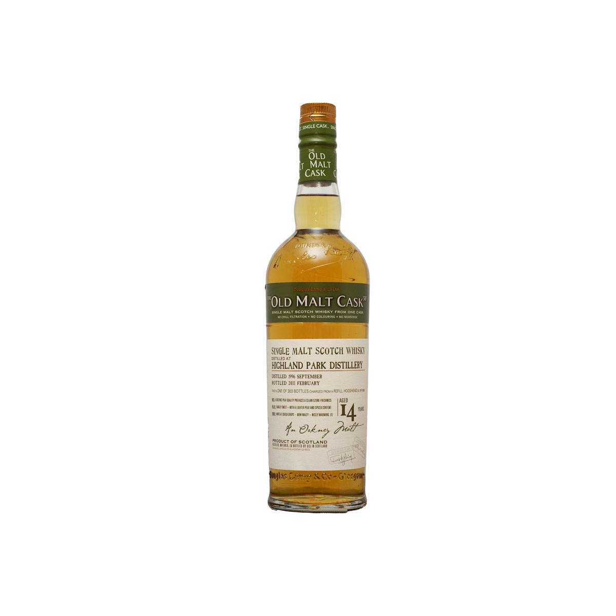 Highland Park Old Malt Cask 1996 14 Years Single Malt Whisky