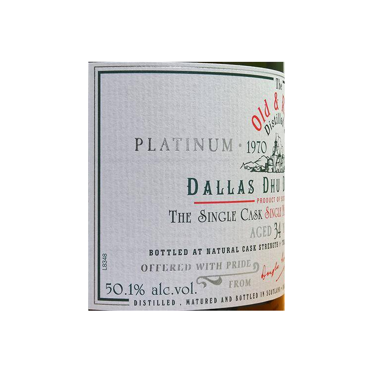 Dallas Dhu 1970 34 Years Single Malt Whisky 3