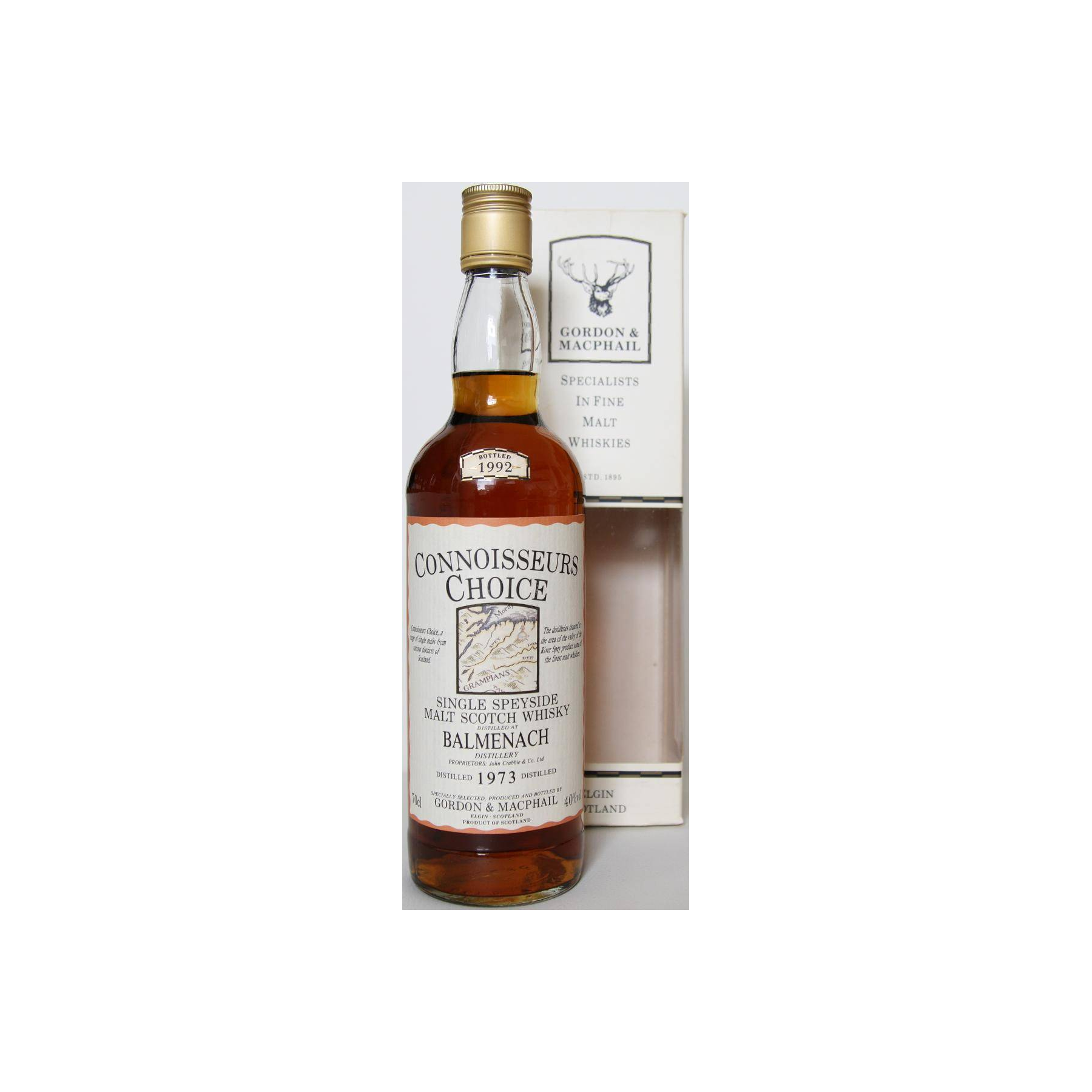 Balmenach Connoisseurs Choice 1973 19 Years Single Malt Whisky 3