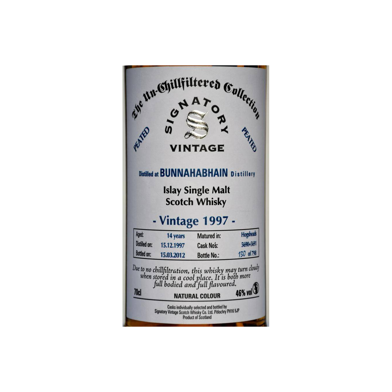 Bunnahabhain 1997 14 Years Single Malt Whisky 2