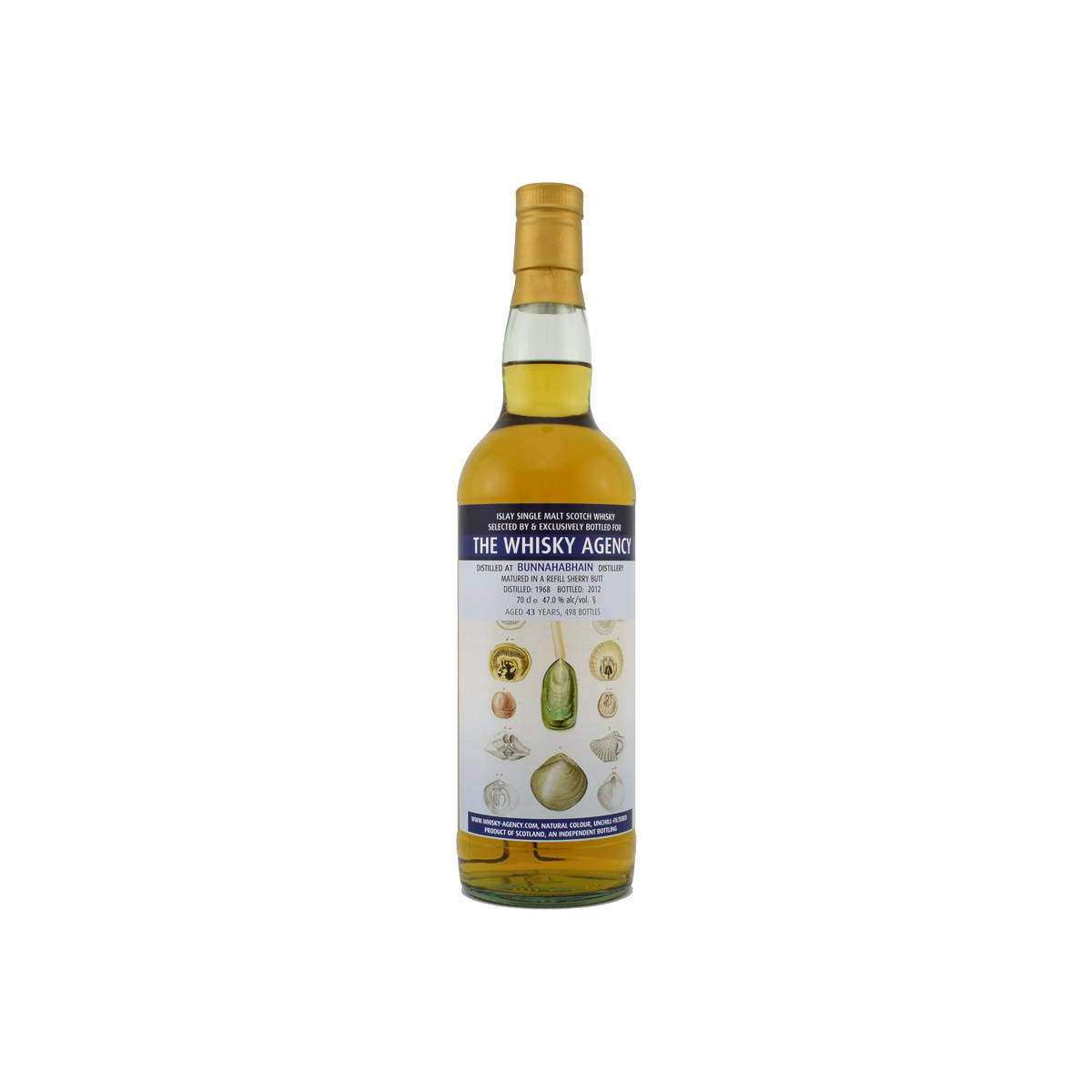 Bunnahabhain 1968 43 Years Single Malt Whisky