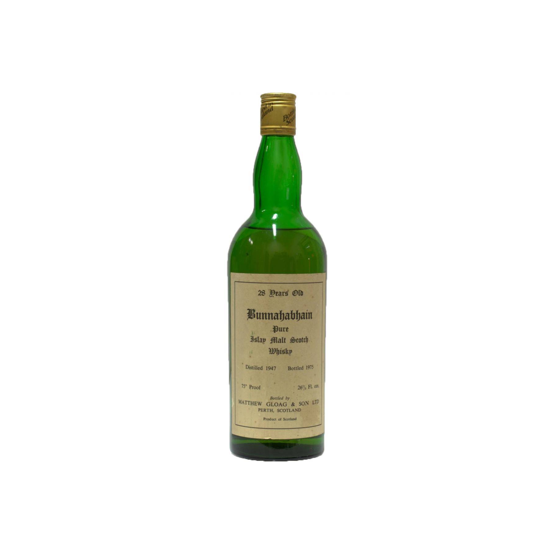 Bunnahabhain 1947 28 Years Single Malt Whisky
