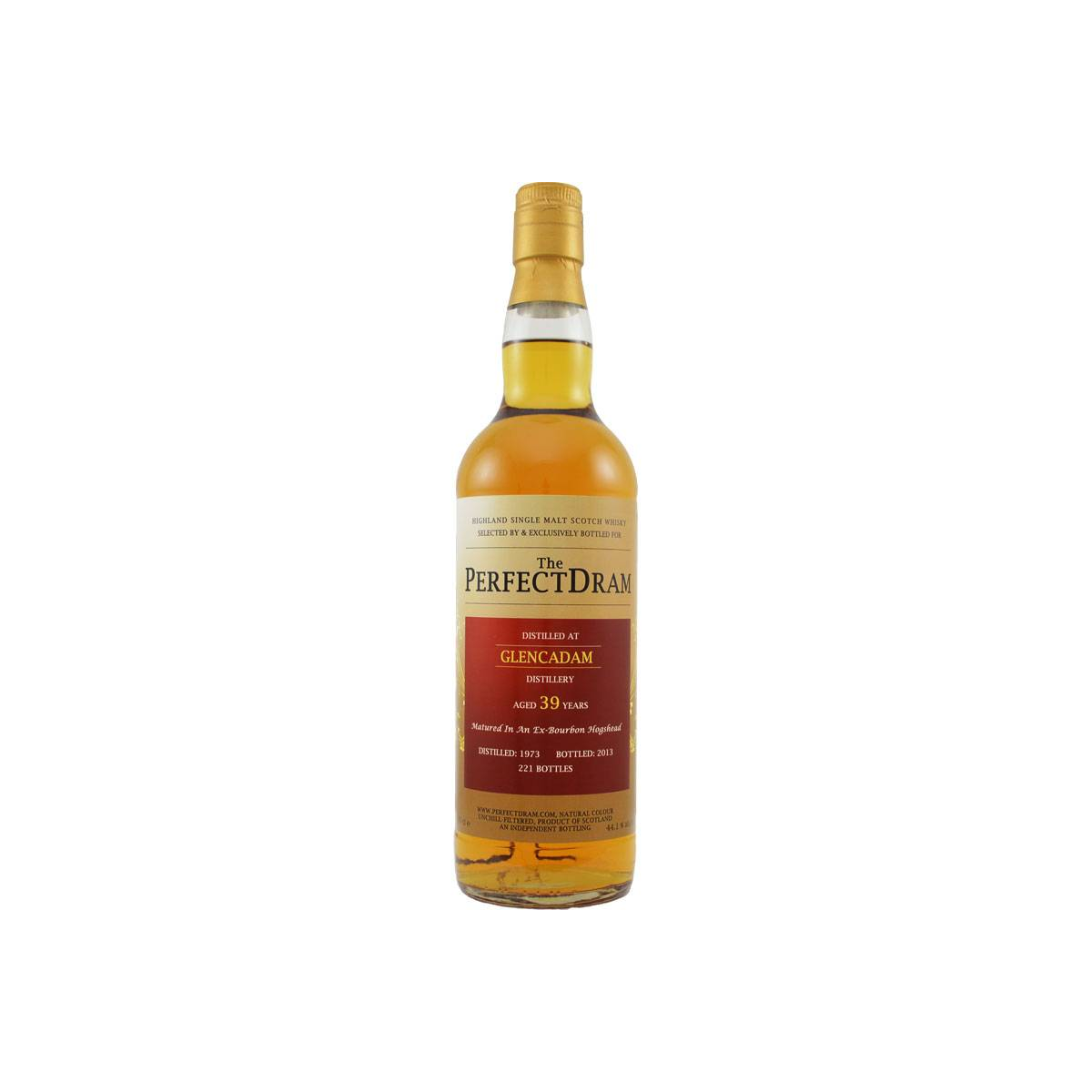 Glencadam 1973 39 Years Single Malt Whisky