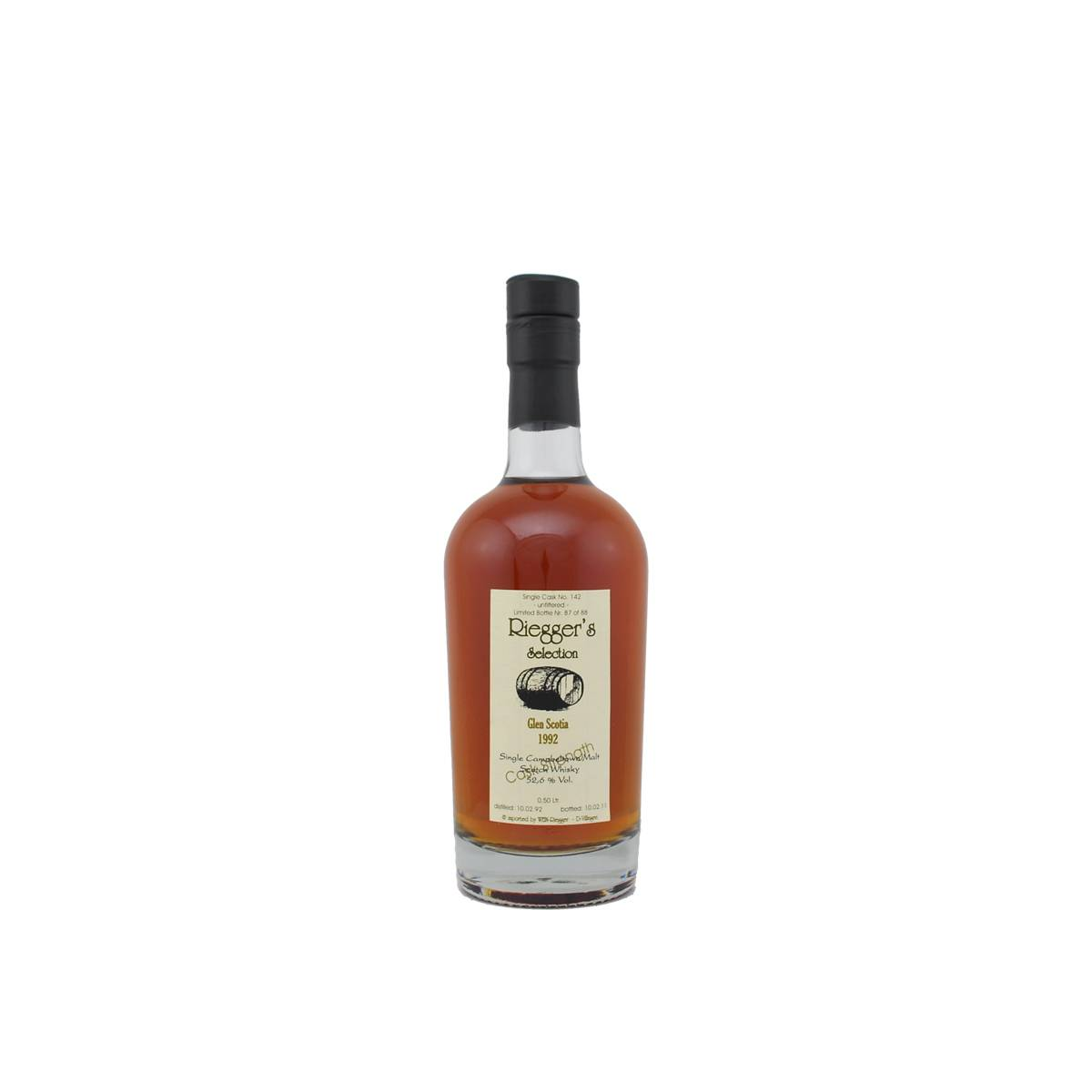Glen Scotia Cask Strength Collection 1992 19 Years Single Malt Whisky