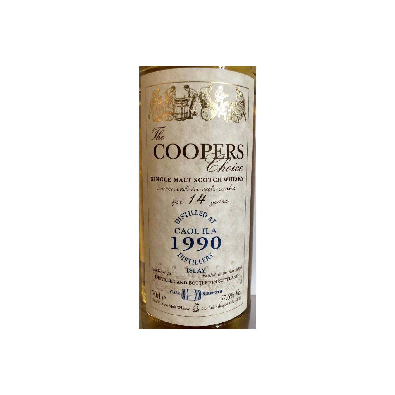 Caol Ila The Cooper's Choice 1990 14 Years Single Malt Whisky 2