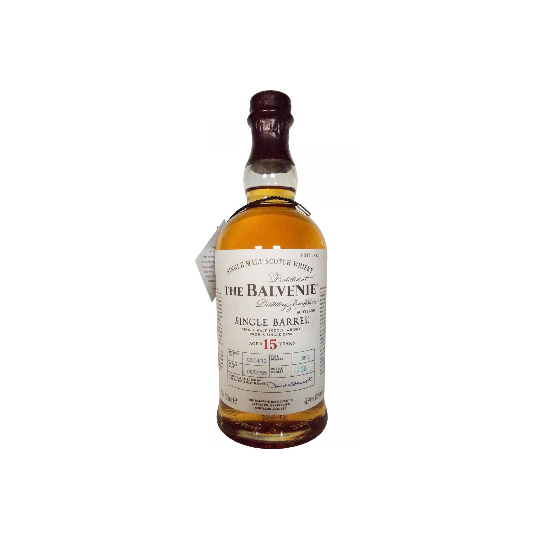The Balvenie Single Cask 1995 15 Years Single Malt Whisky