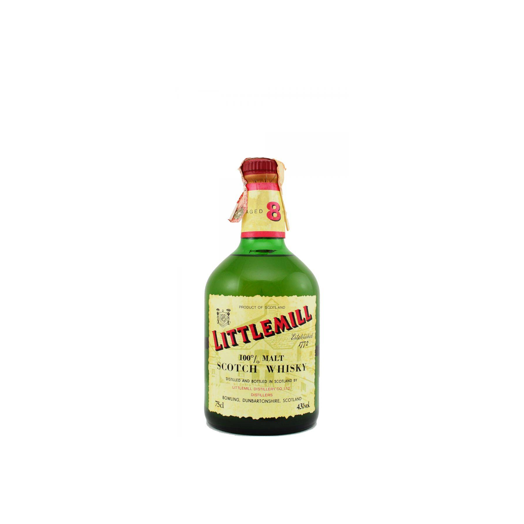 Littlemill 8 Years Single Malt Whisky
