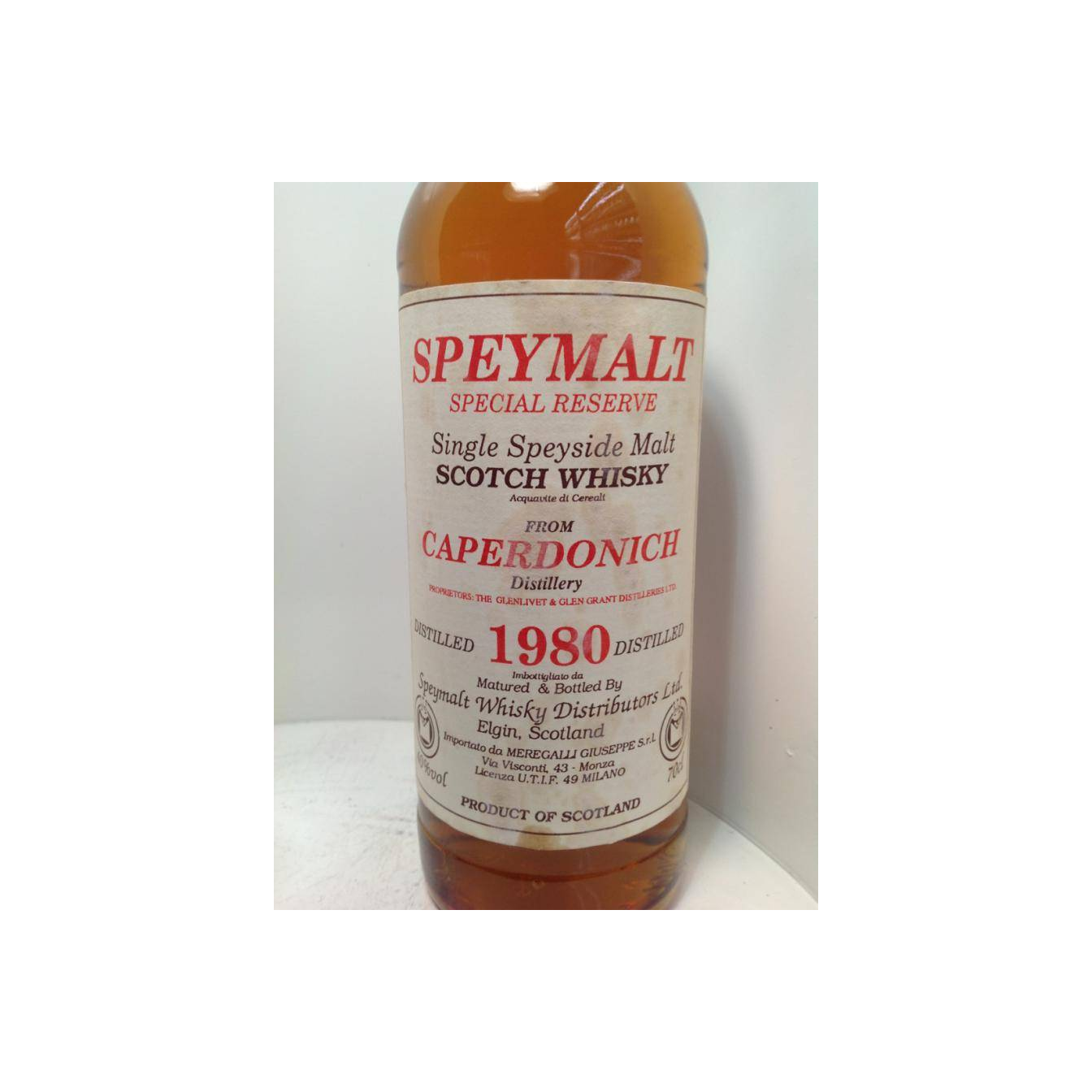 Caperdonich 1980 Single Malt Whisky 2