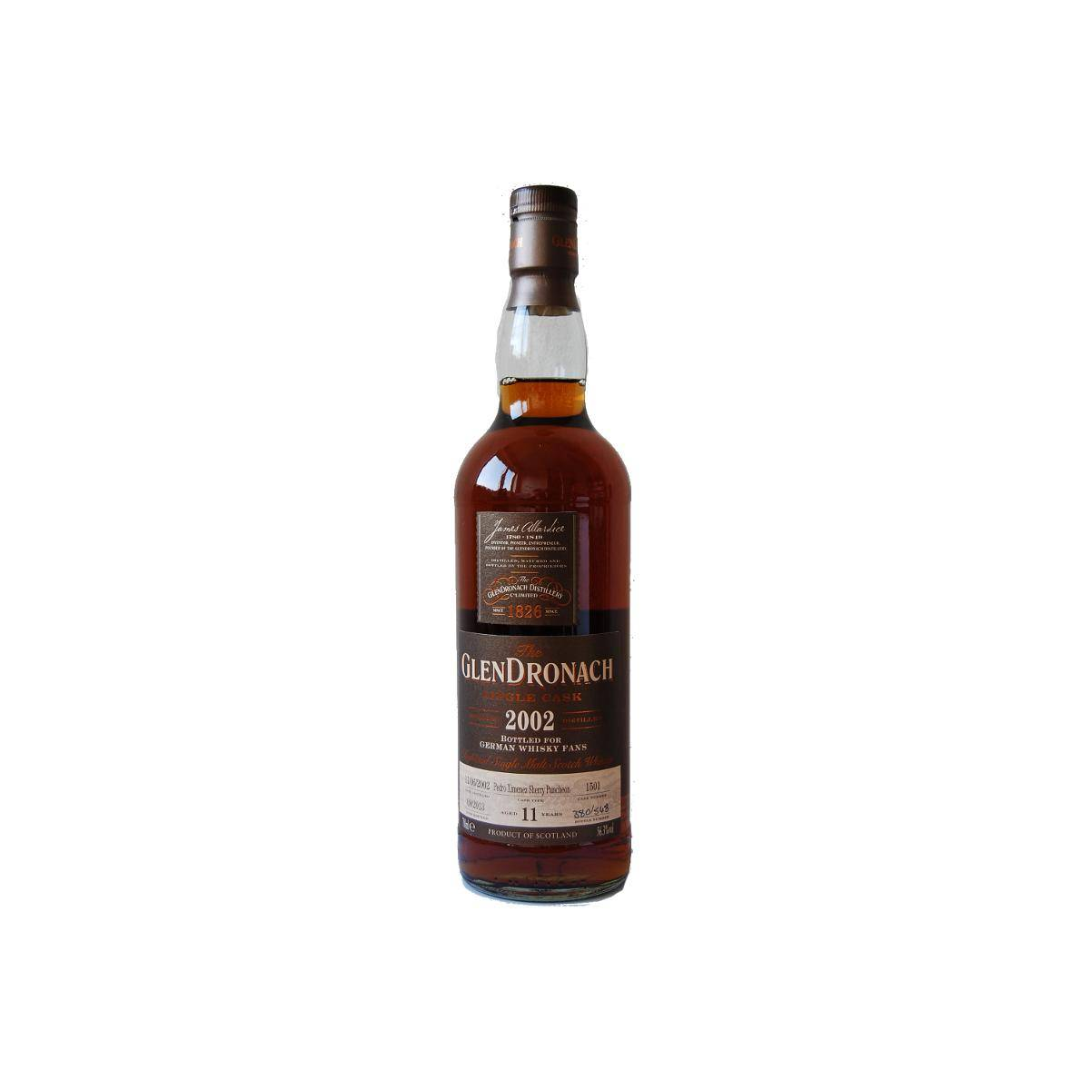 GlenDronach Single Cask 2002 11 Years Single Malt Whisky