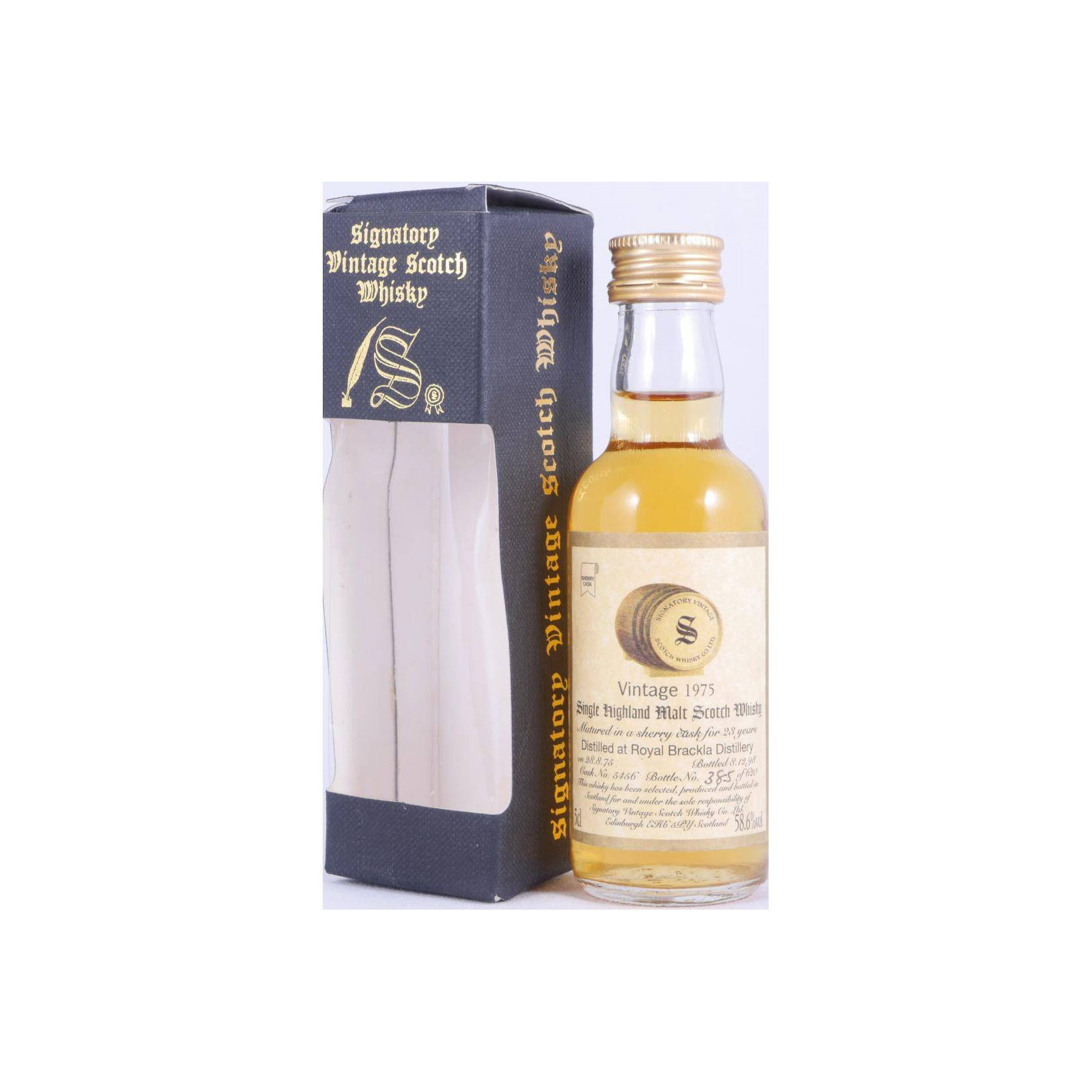 Royal Brackla 1975 23 Years Single Malt Whisky 3