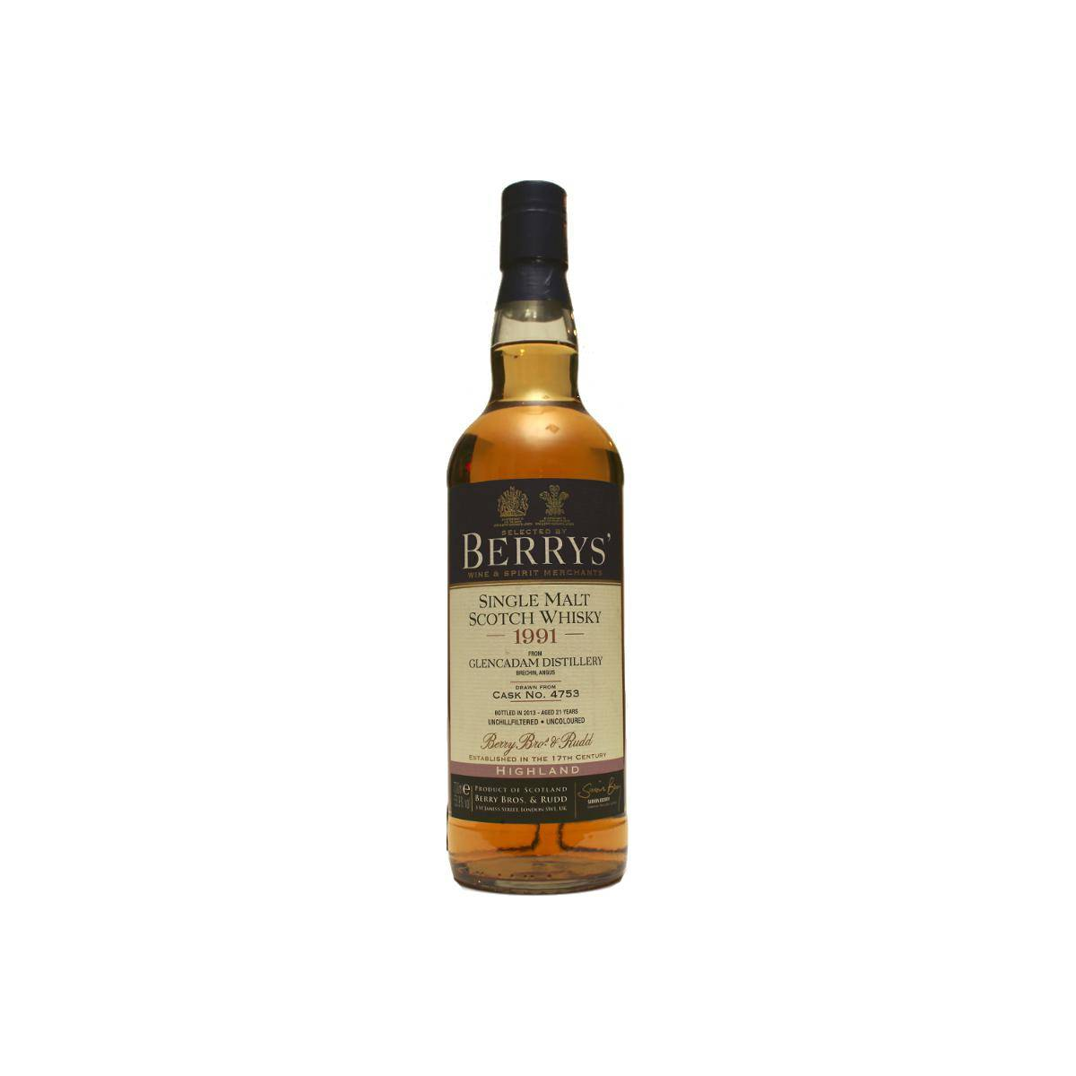Glencadam 1991 21 Years Single Malt Whisky 2