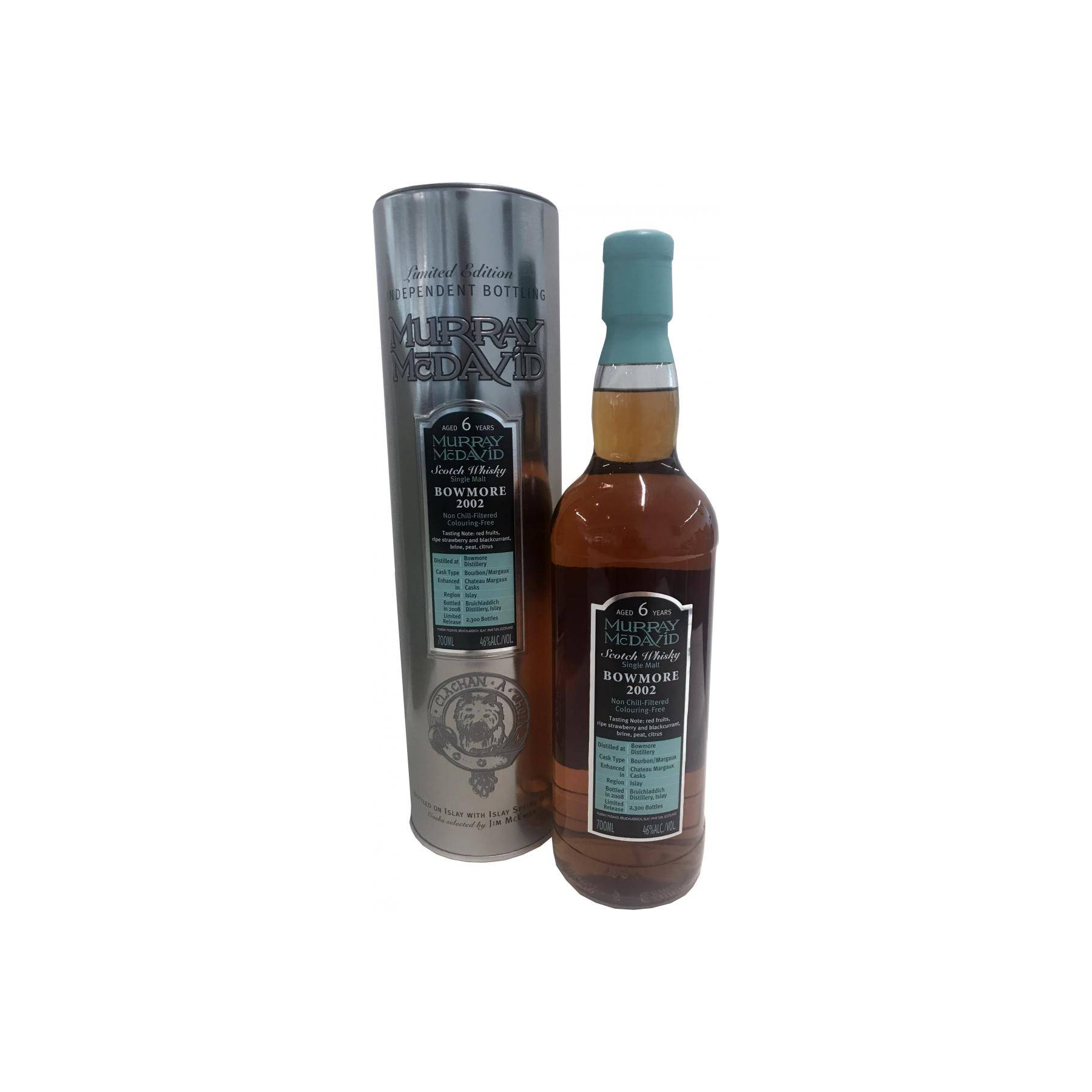 Bowmore 2002 6 Years Single Malt Whisky 2