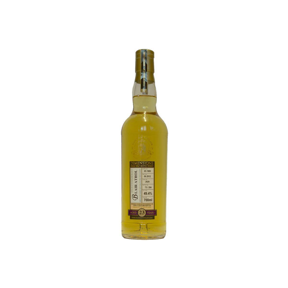 Blair Athol Dimensions 1989 23 Years Single Malt Whisky