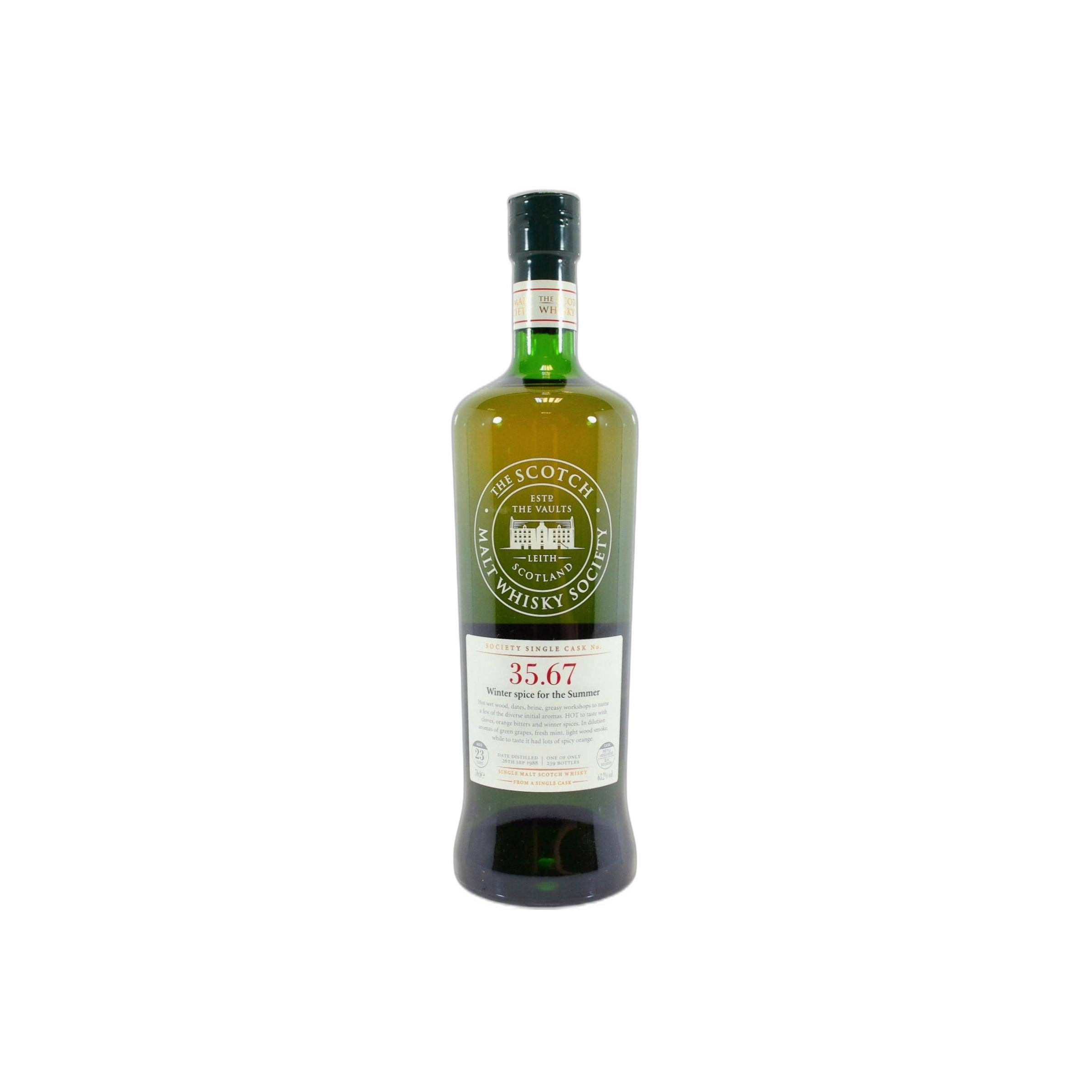 The Scotch Malt Whisky Society 1988 23 Years Single Malt Whisky