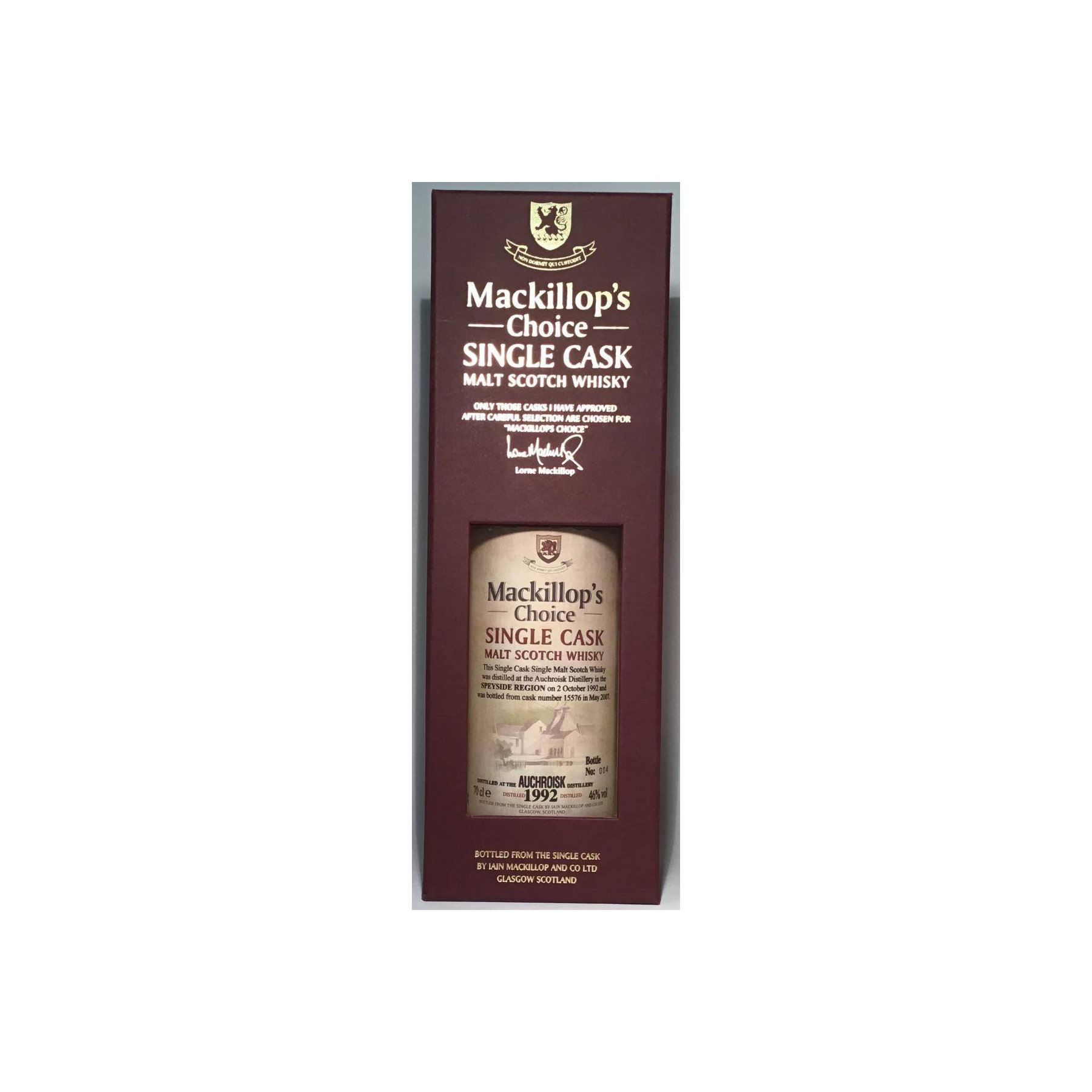 Auchroisk Single Cask 1992 14 Years Single Malt Whisky 3