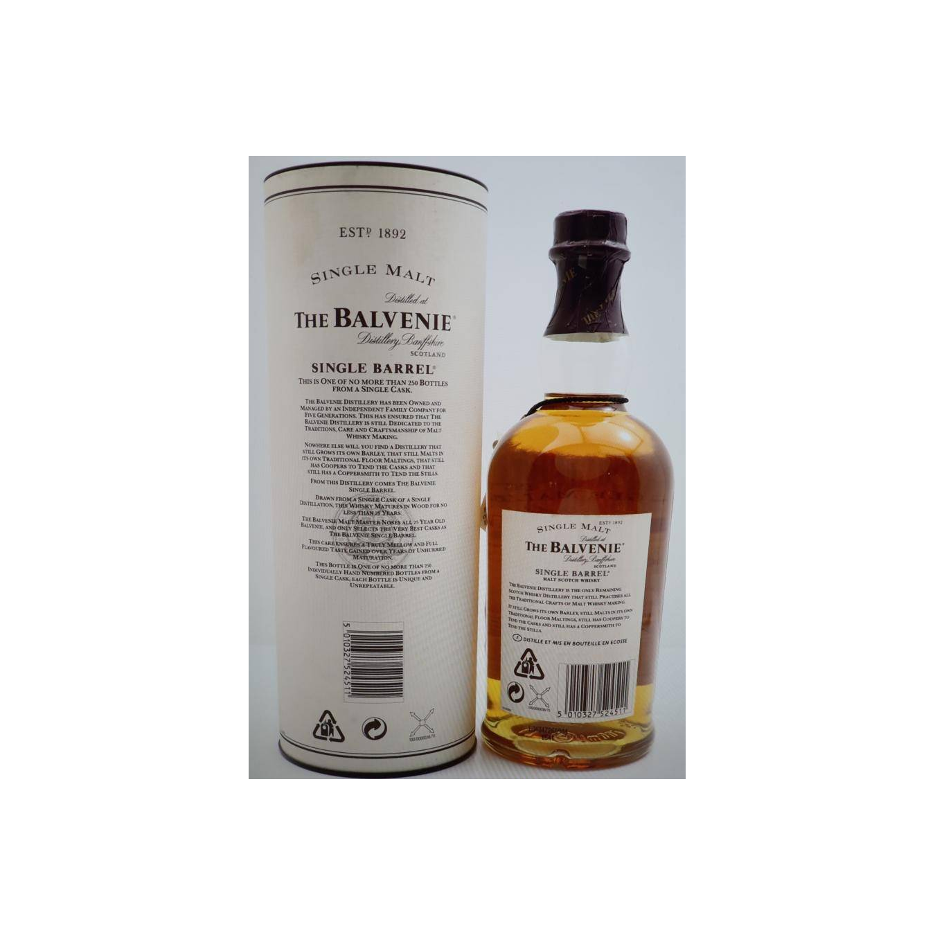 The Balvenie Single Cask 1974 25 Years Single Malt Whisky 3