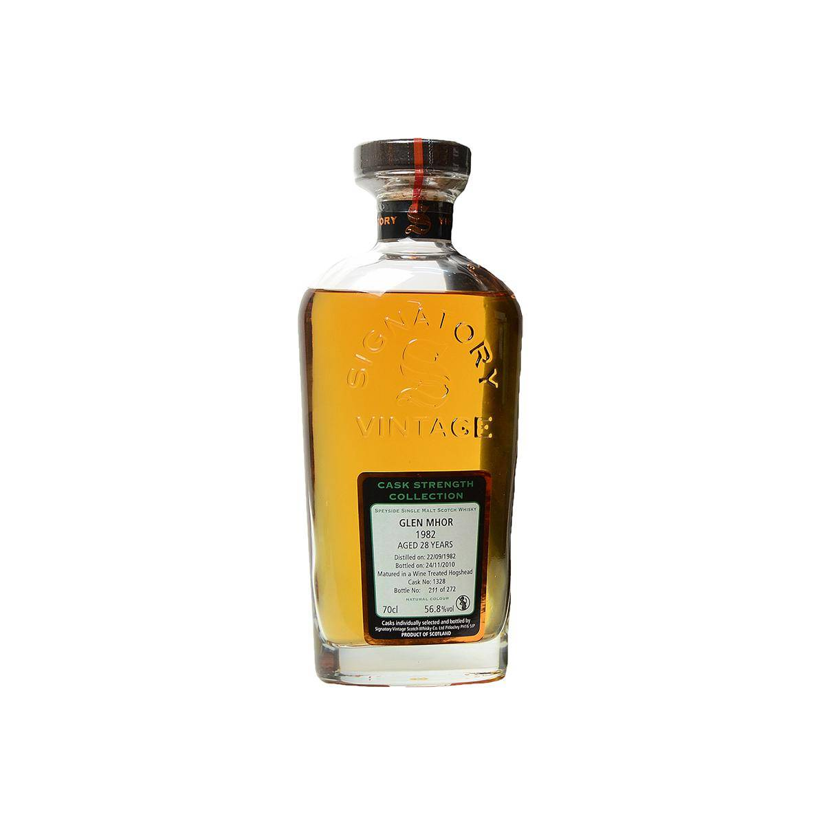 Glen Mhor Cask Strength Collection 1982 28 Years Single Malt Whisky