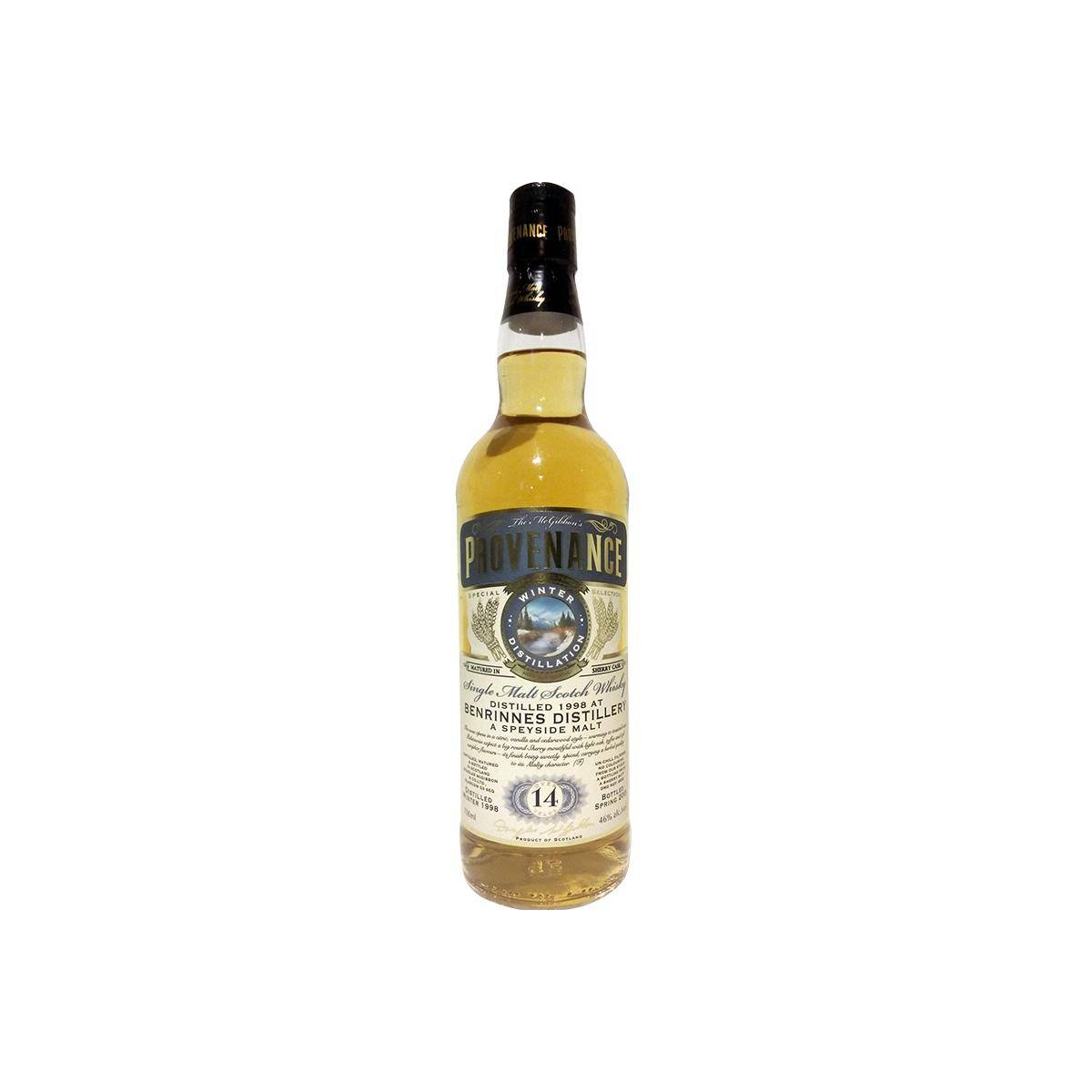 Benrinnes McGibbon's Provenance 1998 14 Years Single Malt Whisky