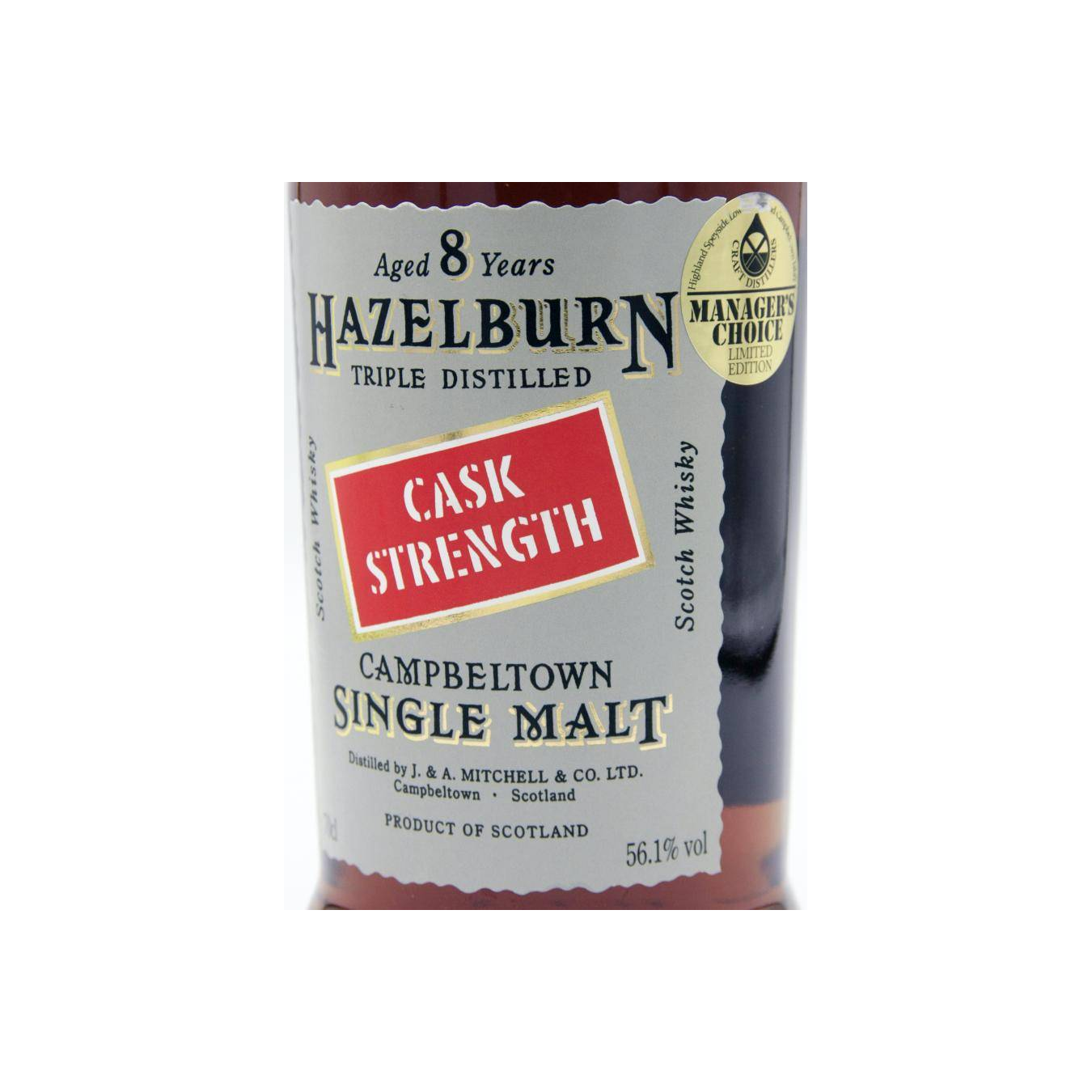 Hazelburn Cask Strength Collection 2000 8 Years Single Malt Whisky 3