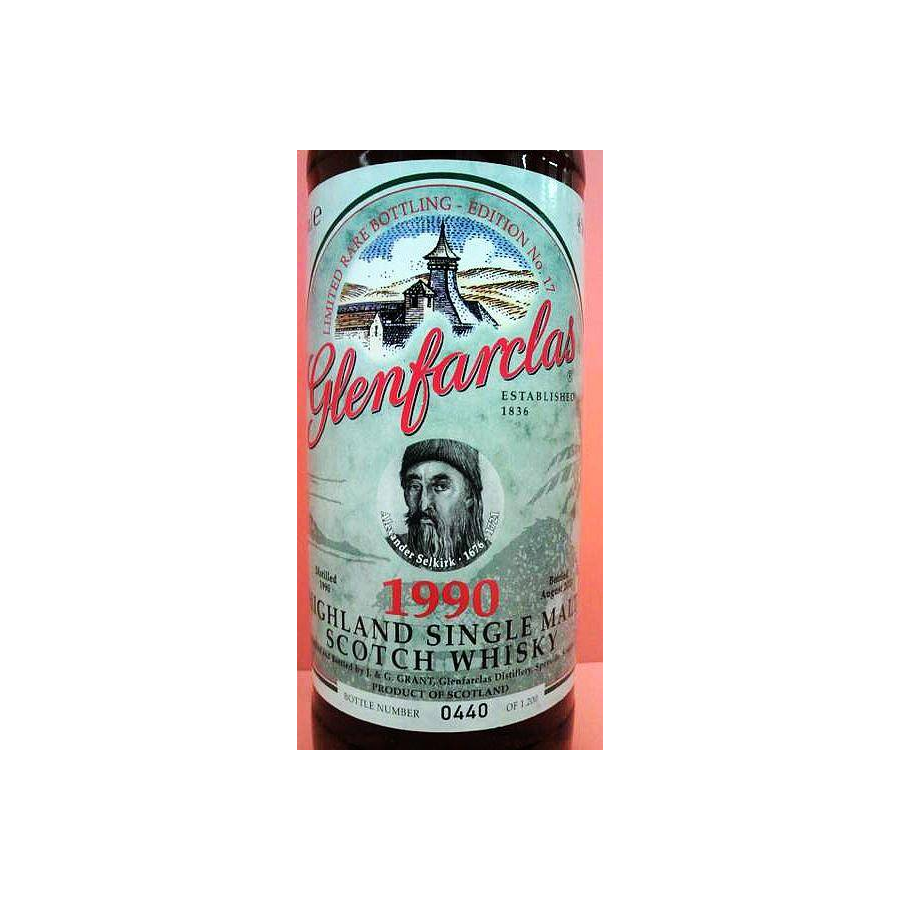 Glenfarclas 1990 23 Years Single Malt Whisky 3