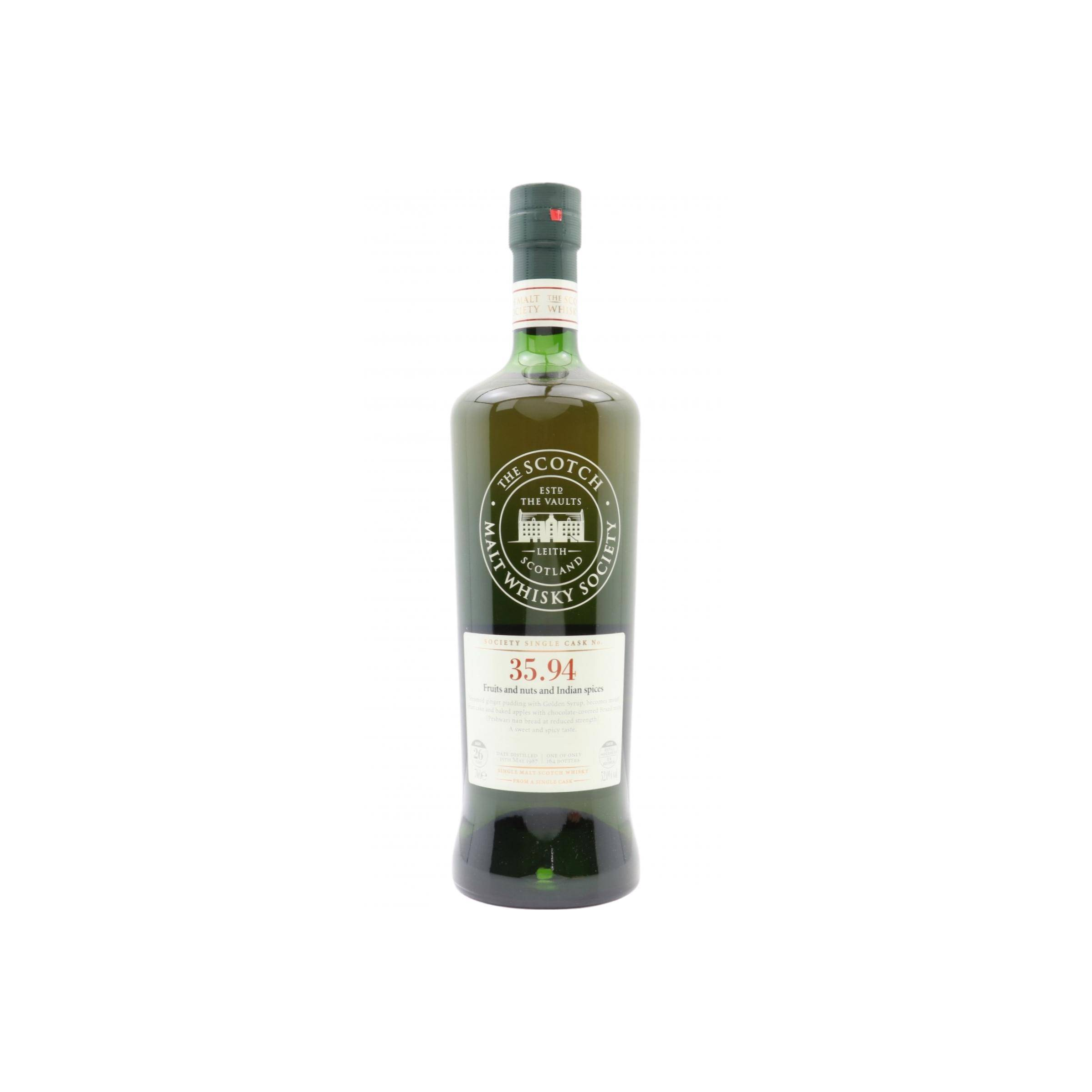 The Scotch Malt Whisky Society 1987 26 Years Single Malt Whisky