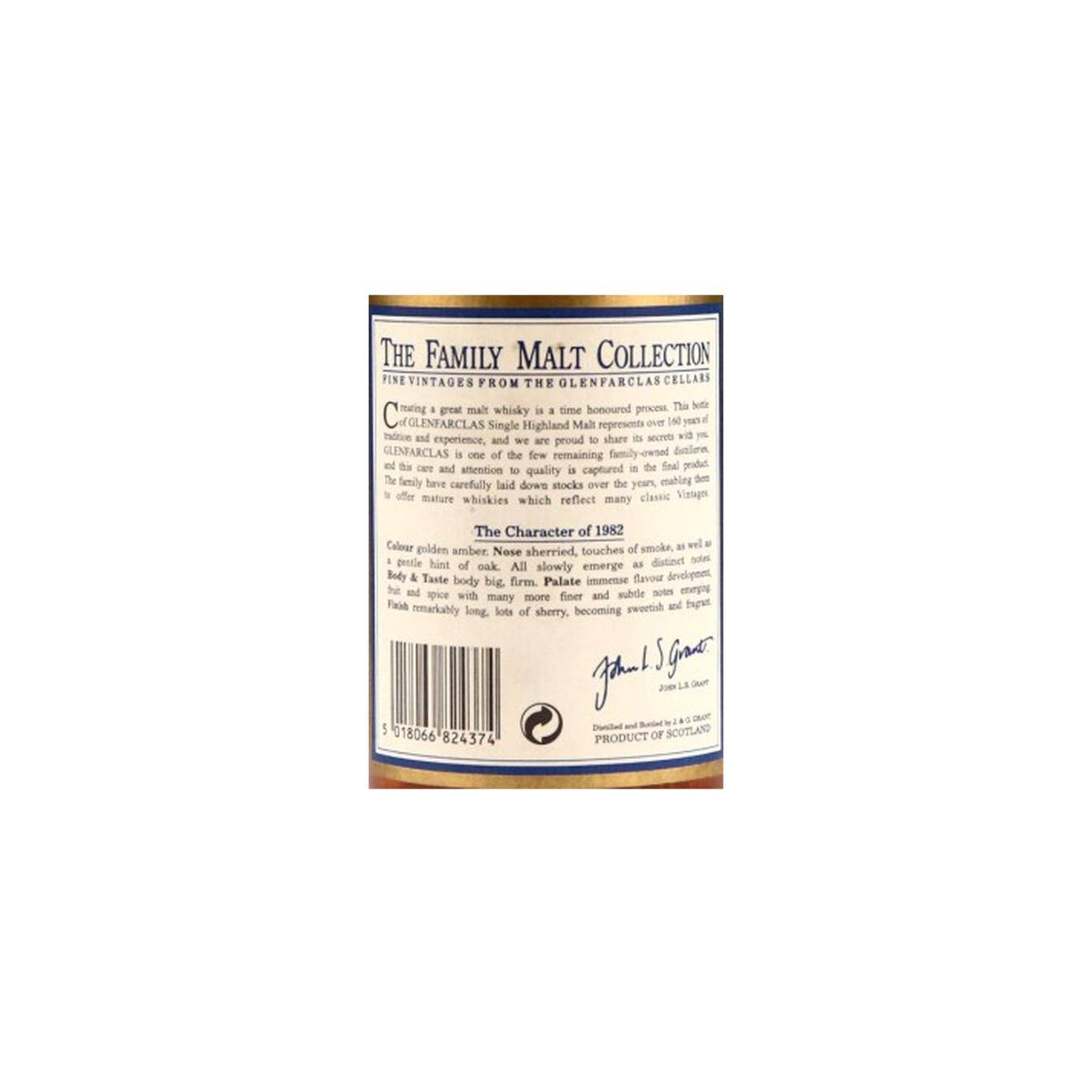 Glenfarclas 1982 17 Years Single Malt Whisky 3
