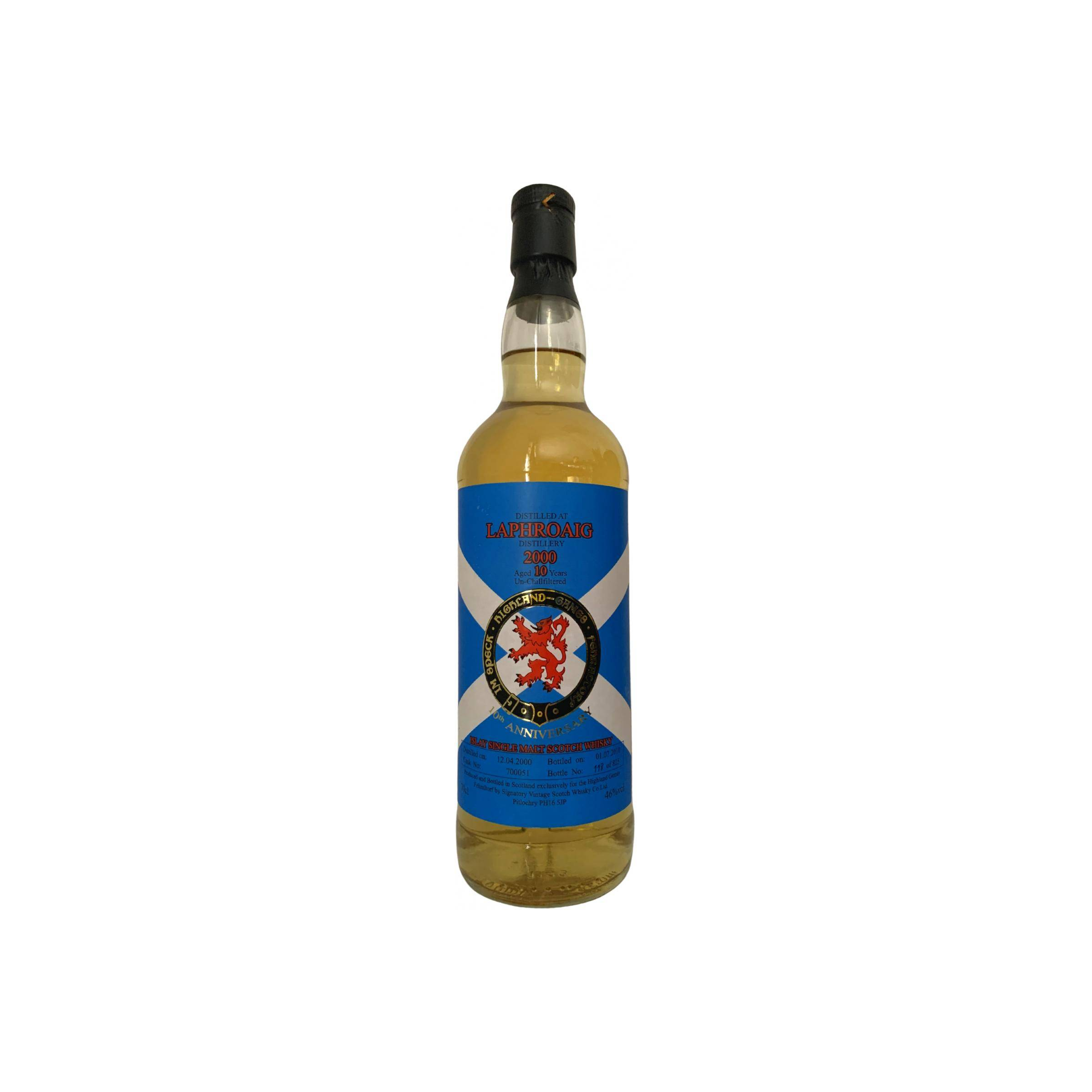 Laphroaig 2000 10 Years Single Malt Whisky