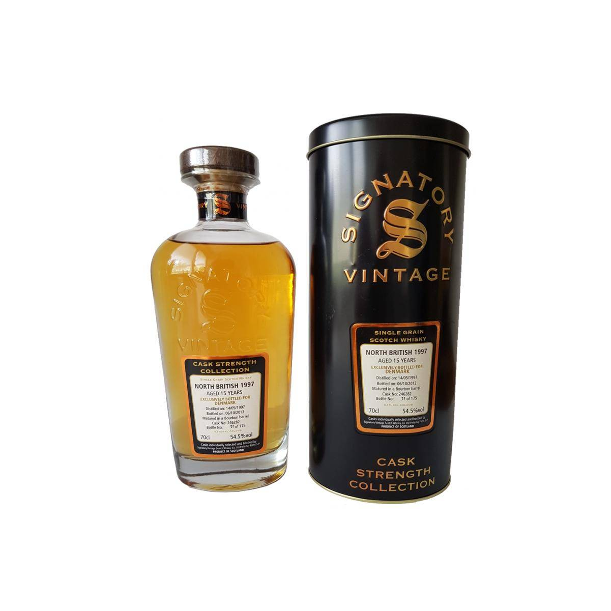 North British Cask Strength Collection 1997 15 Years Single Grain Whisky 2