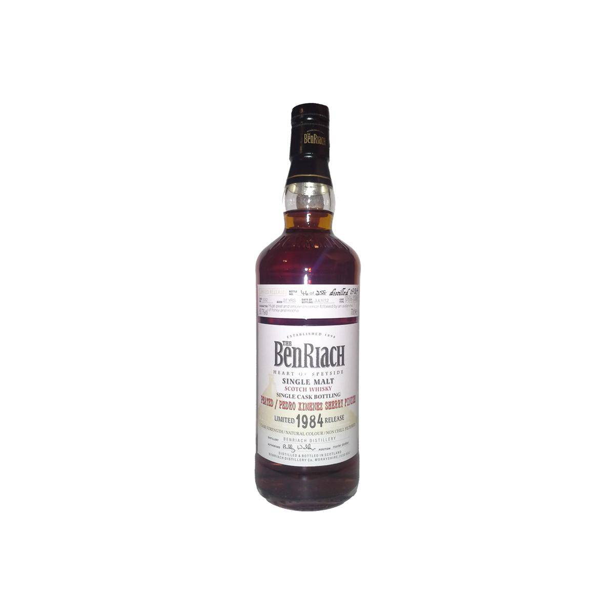 BenRiach 1984 27 Years Single Malt Whisky 2
