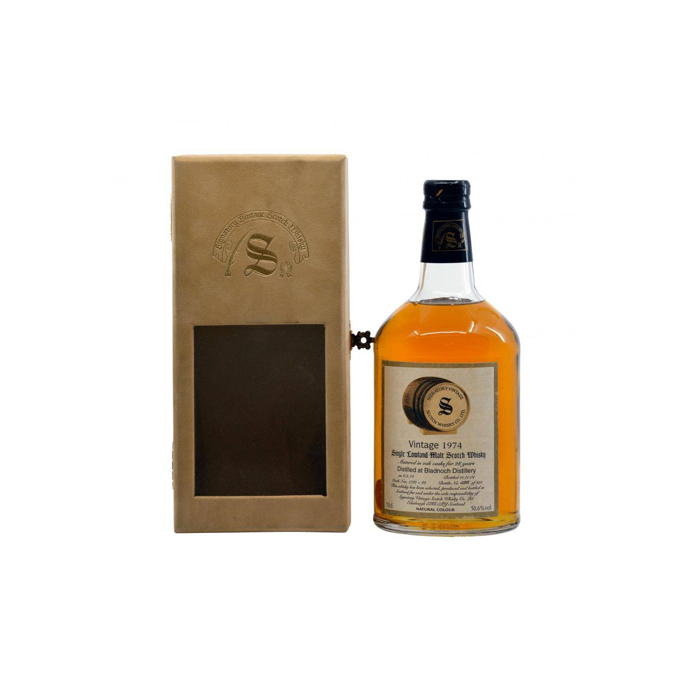 Bladnoch Vintage Collection - Dumpy 1974 28 Years Single Malt Whisky 2