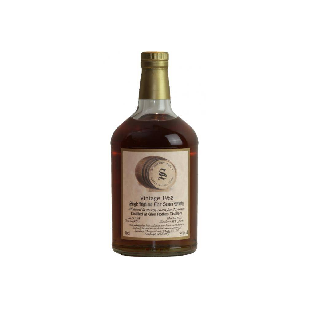 The Glenrothes Vintage Collection - Dumpy 1968 27 Years Single Malt Whisky