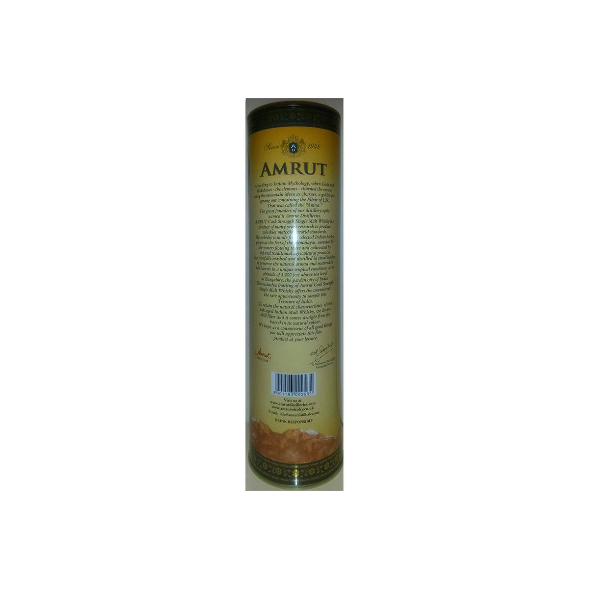 Amrut Cask Strength Collection Single Malt Whisky 3