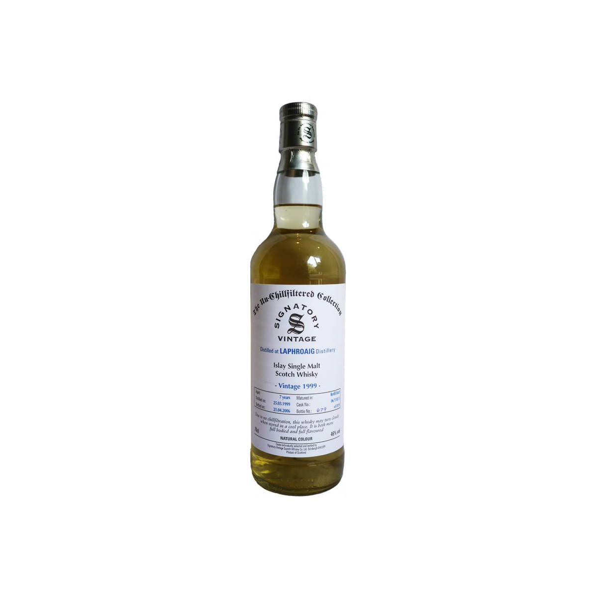 Laphroaig The Un-Chillfiltered Collection 1999 7 Years Single Malt Whisky