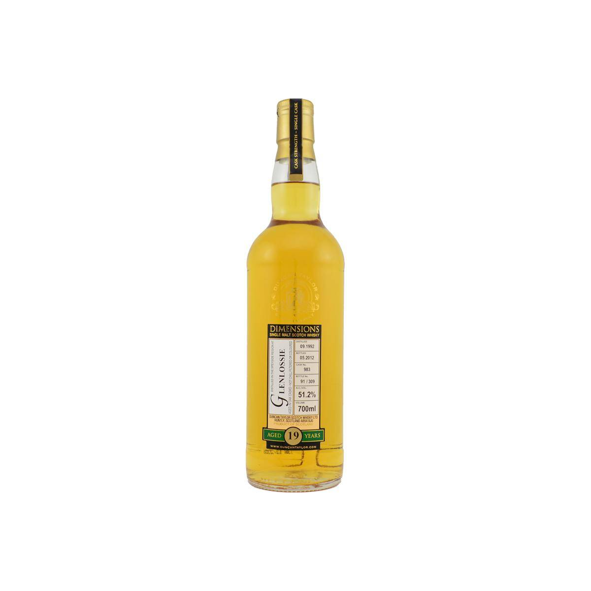 Glenlossie Dimensions 1992 19 Years Single Malt Whisky 2