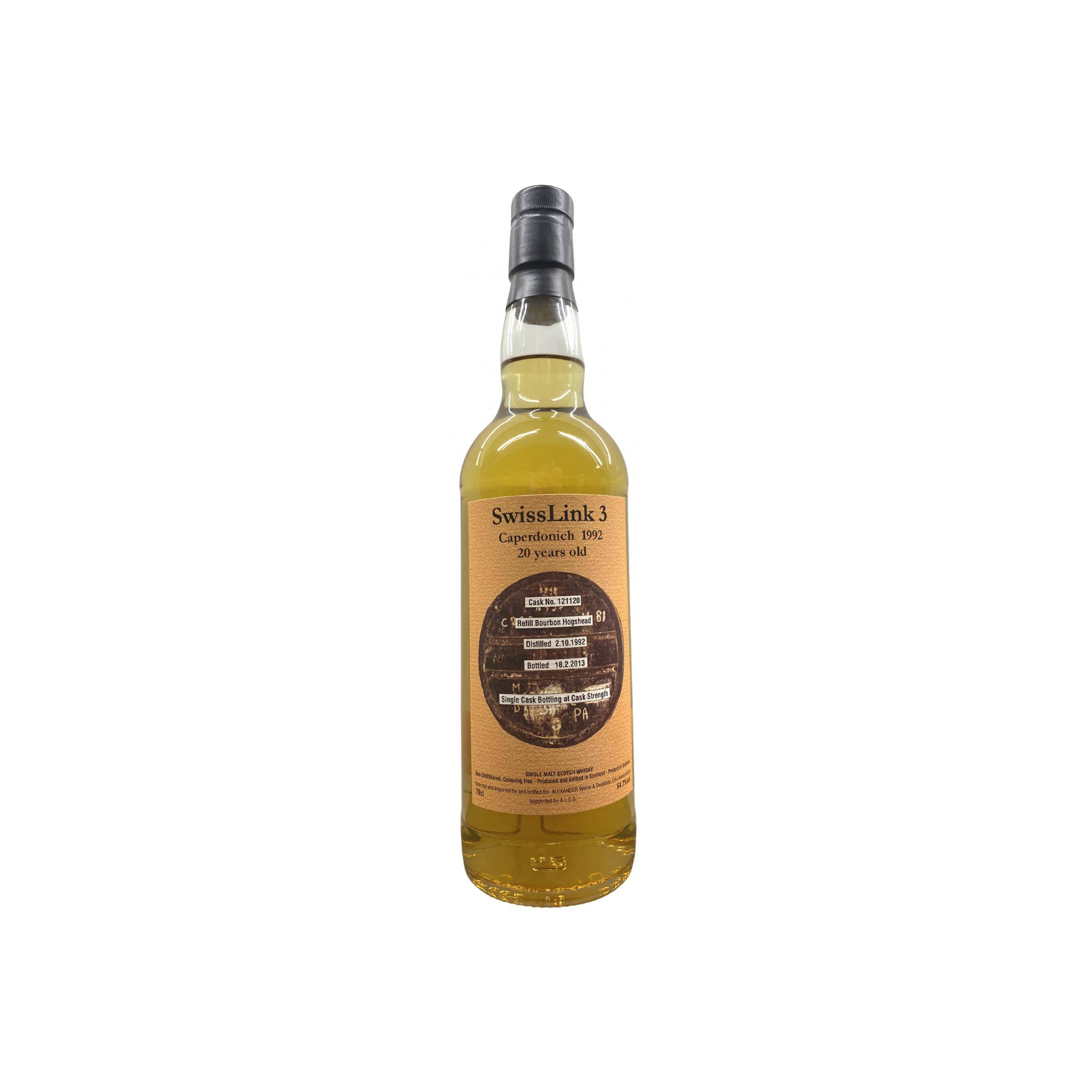 Caperdonich 1992 20 Years Single Malt Whisky