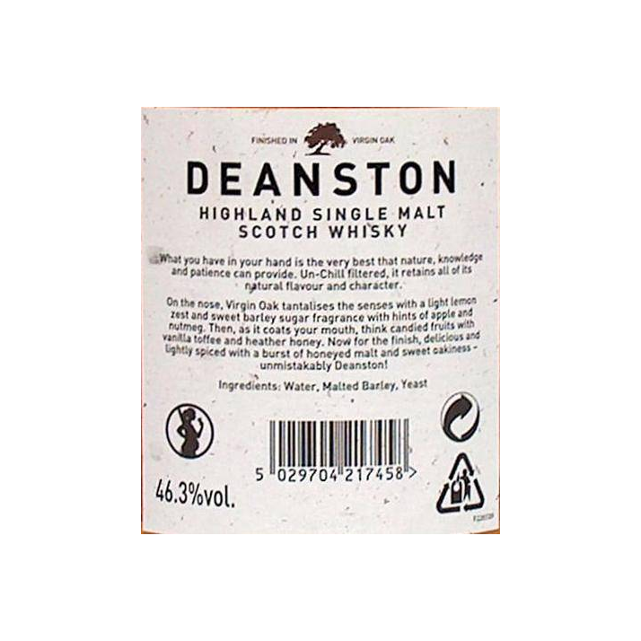 Deanston Single Malt Whisky 3